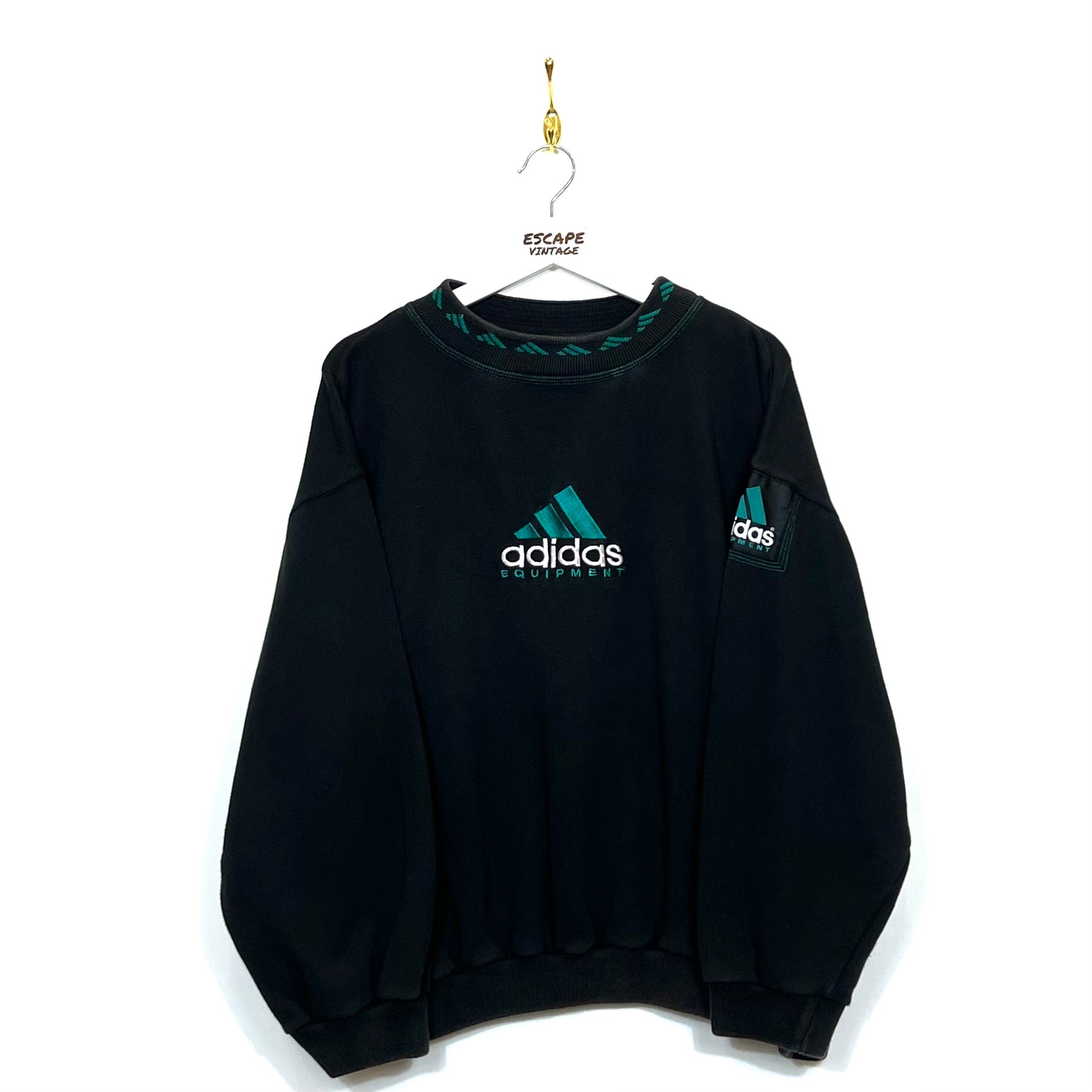 [ULTRA RARA] 90s Felpa Adidas Equipment Vintage [M]