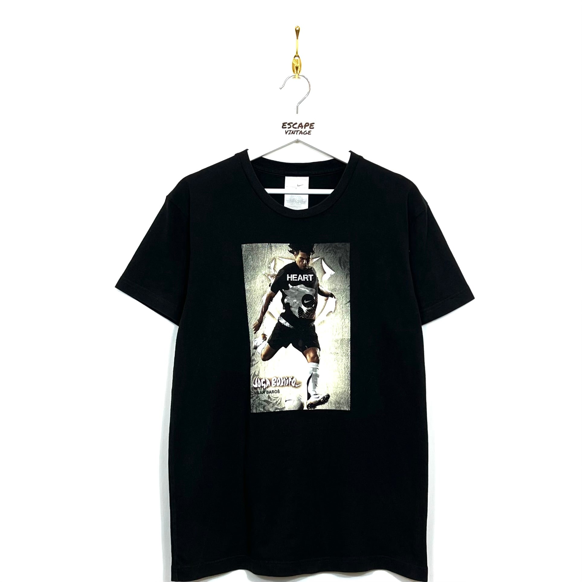 00s T-Shirt Nike Grafica Vintage [M]