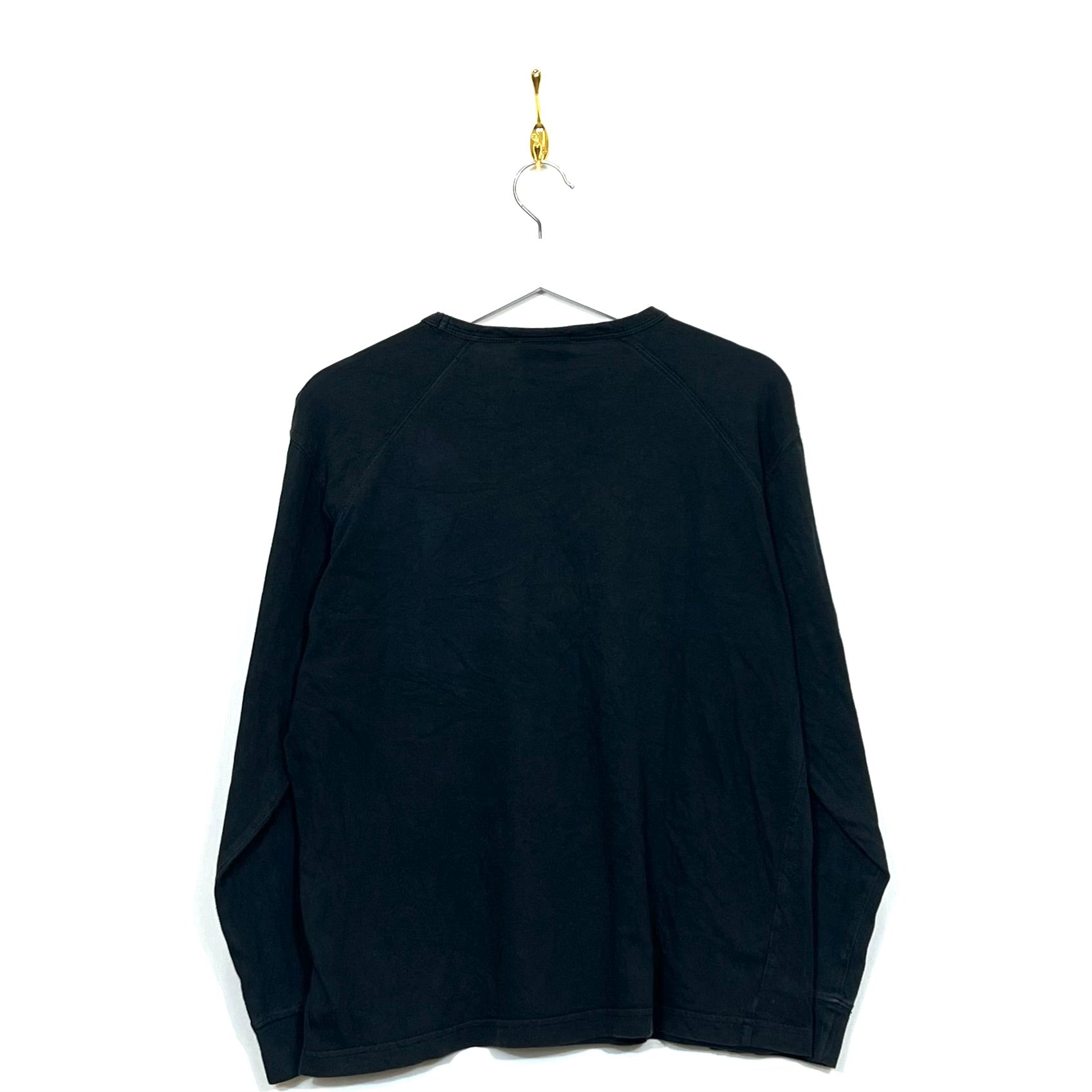 00s T-Shirt Reebok Maniche Lunghe Vintage [S]