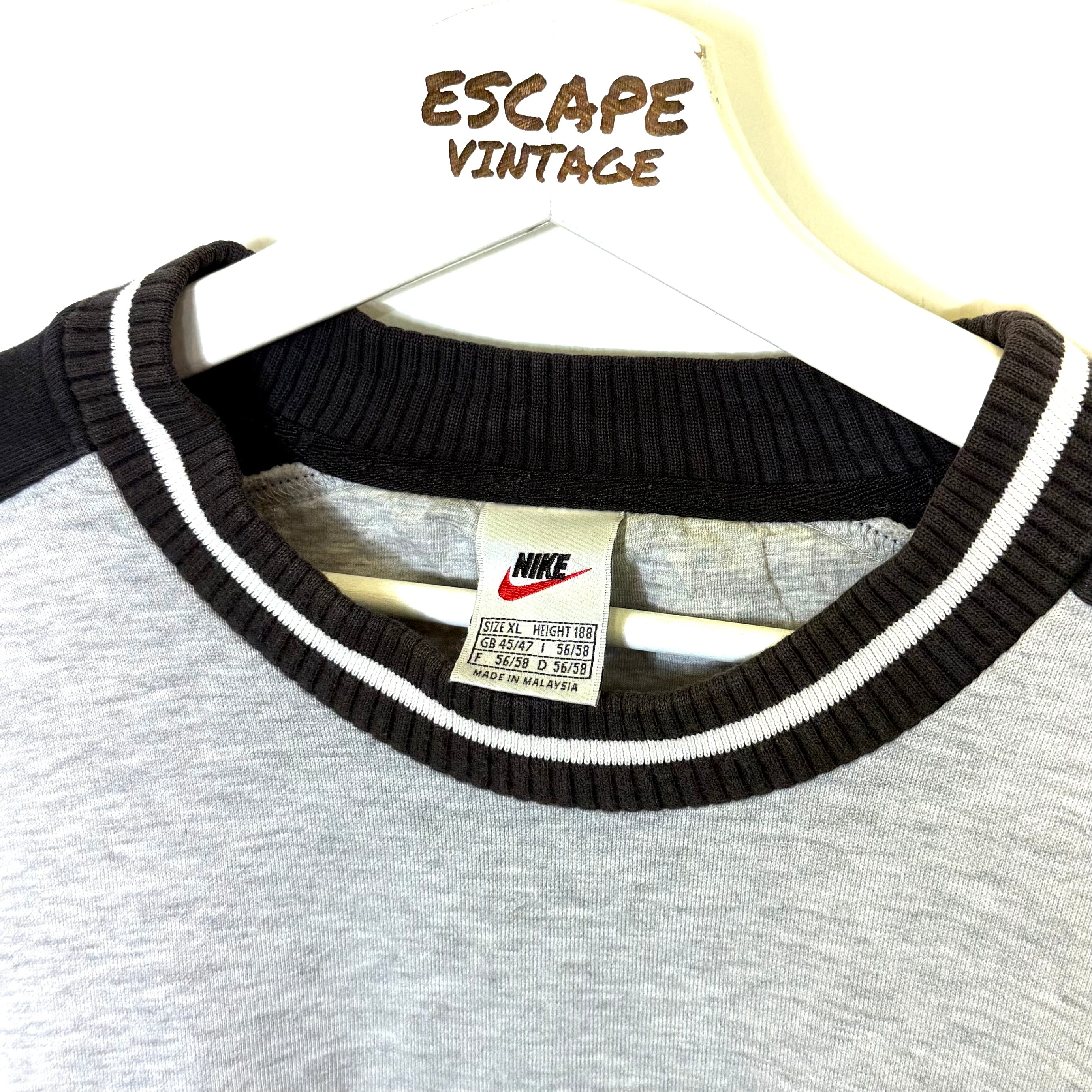 [ULTRA RARA] 90s Felpa Nike Spellout Vintage [XL]