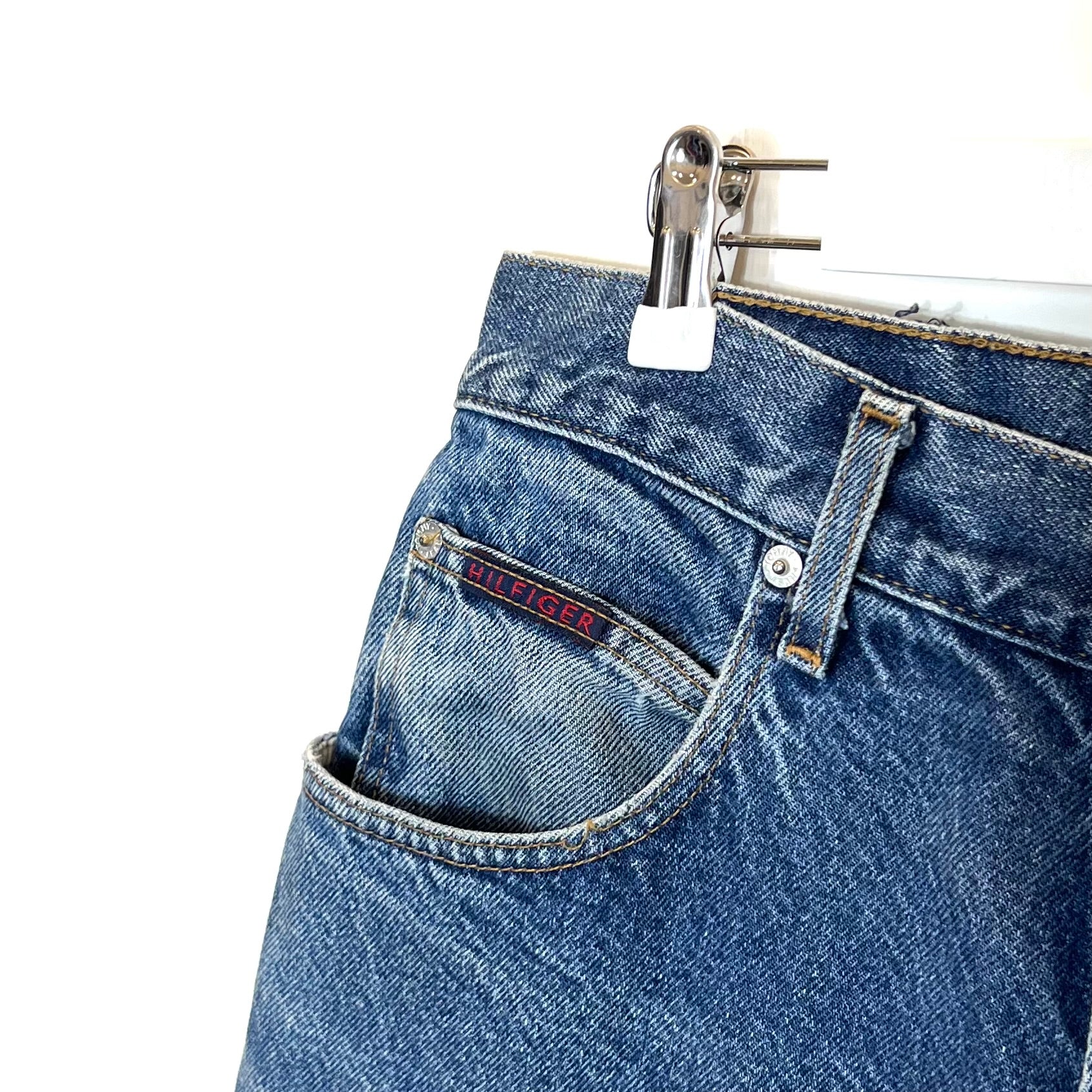 [RARI] Jeans Baggy Tommy Hilfiger Carpenter Vintage [45 IT]