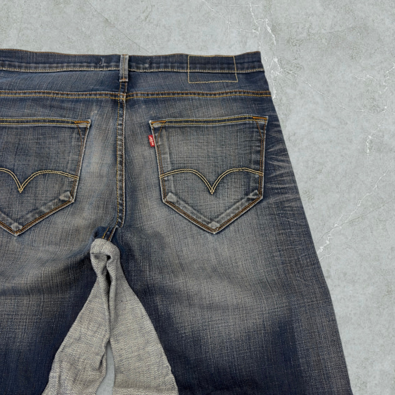 Jeans Levis 504 Patchwork Super Baggy Vintage [50 IT]