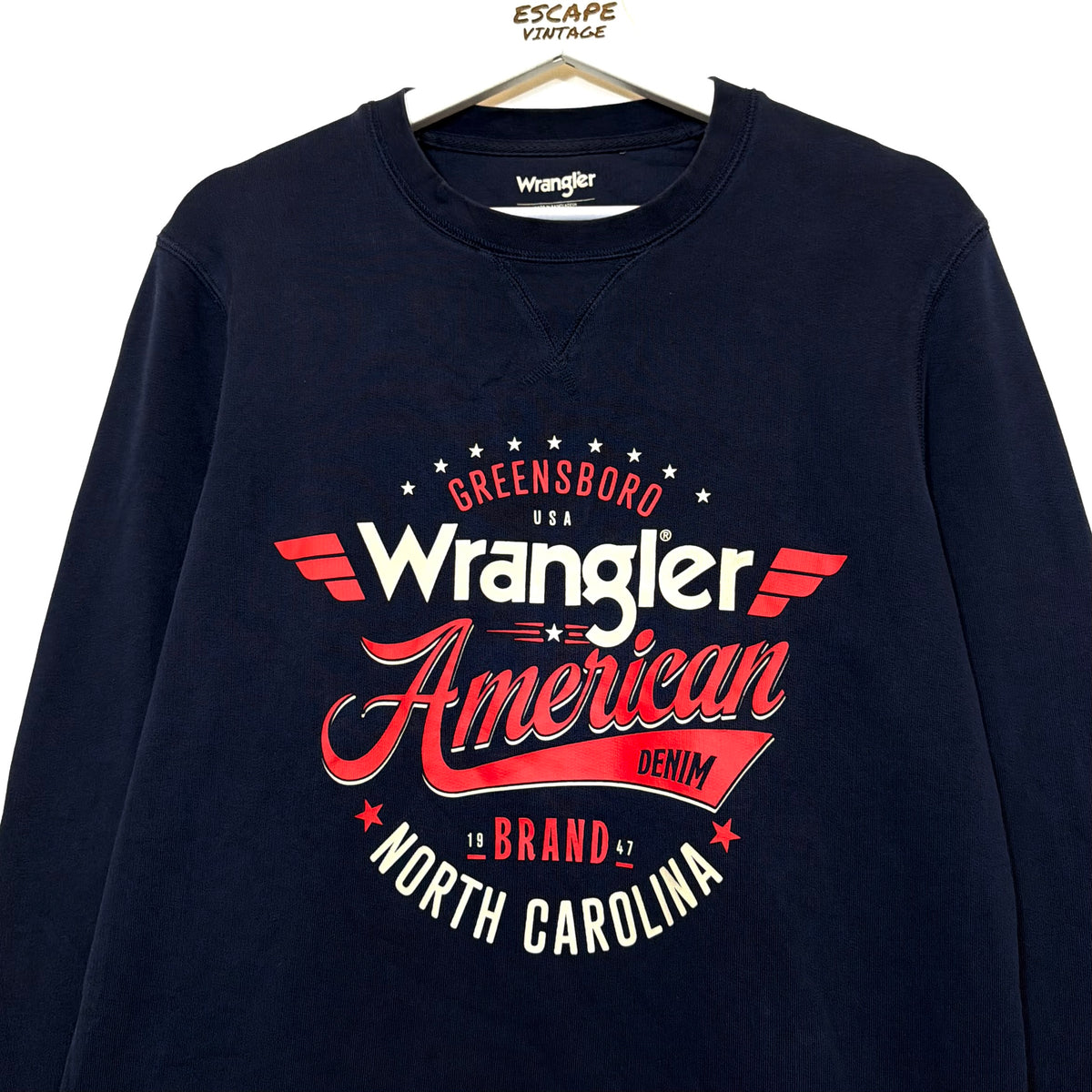 00s Felpa Wrangler USA Vintage [S]