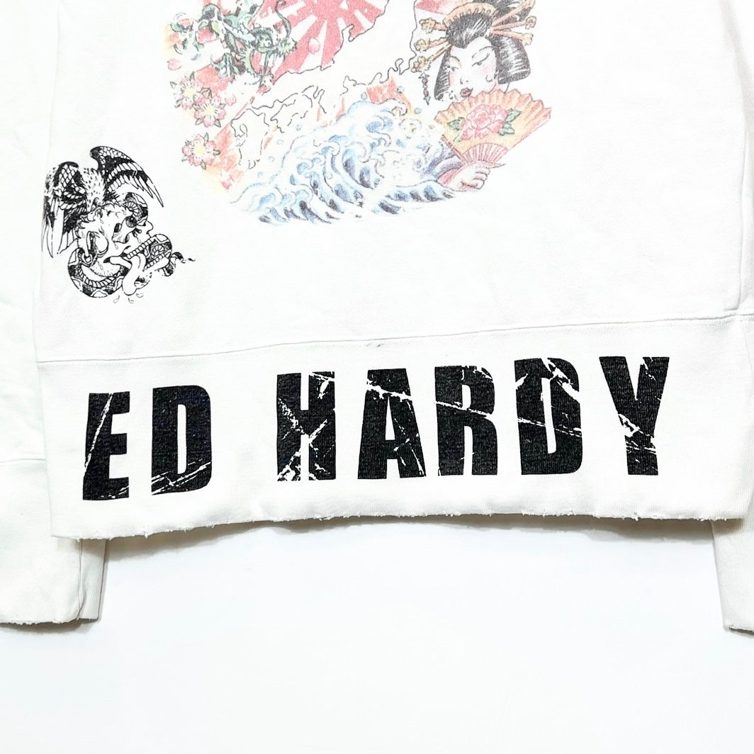 00s Felpa EdHardy Vintage [M]