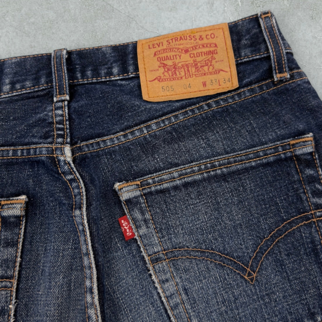 Jeans Levis 505 Con Cimosa Vintage [47 IT]