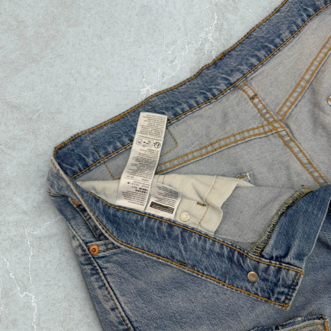 Jeans Levis 501 Patchwork Super Baggy Vintage [48 IT]