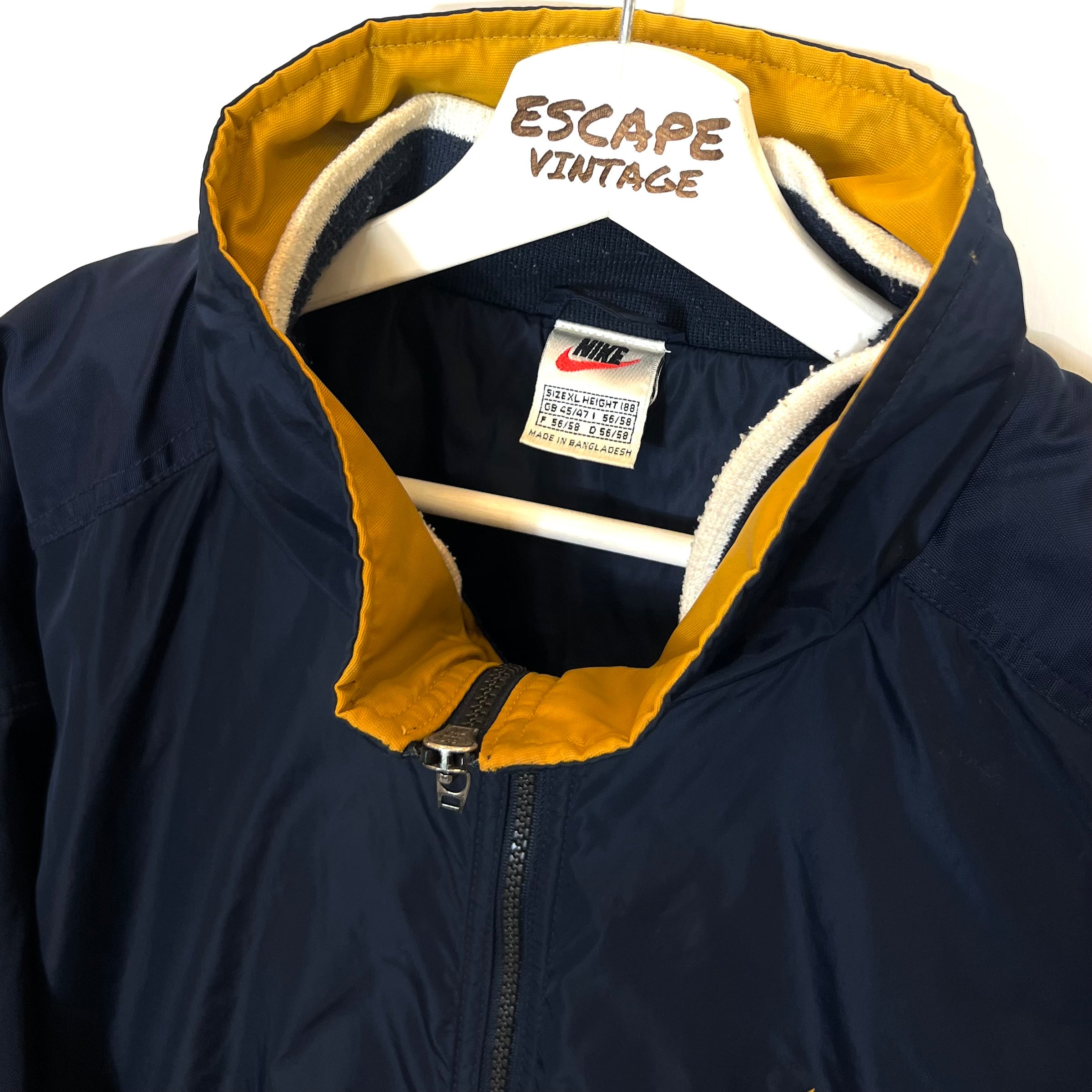 [RARO] 90s Giubbino Nike Spellout Vintage [XL]