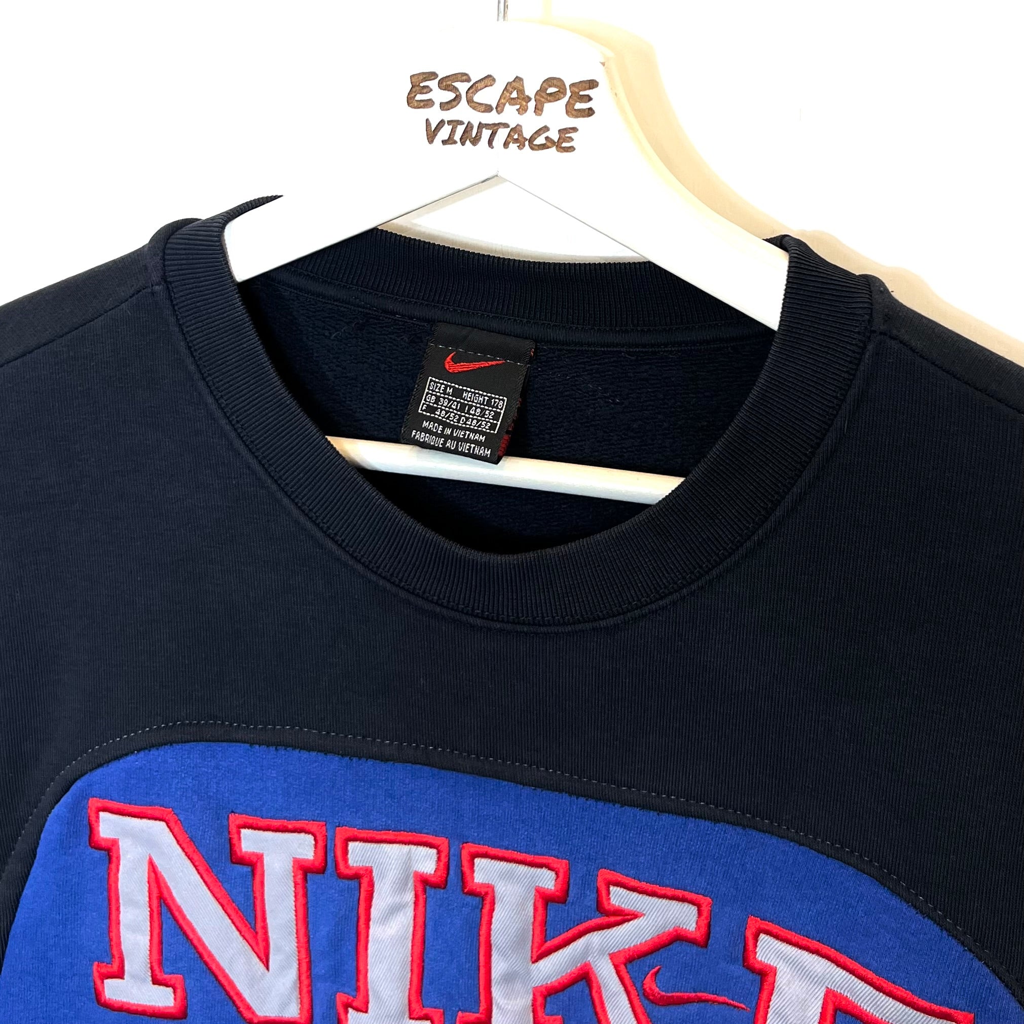 90s Felpa Nike Spellout Vintage [M]