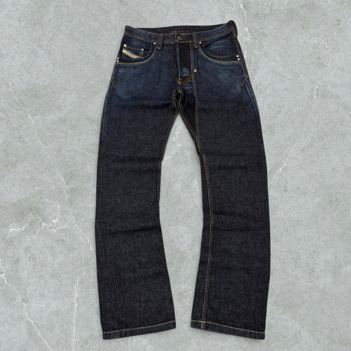[ULTRA RARO] Y2K Jeans Diesel Raw Denim Selvedge Bootcut Vintage [45 IT]