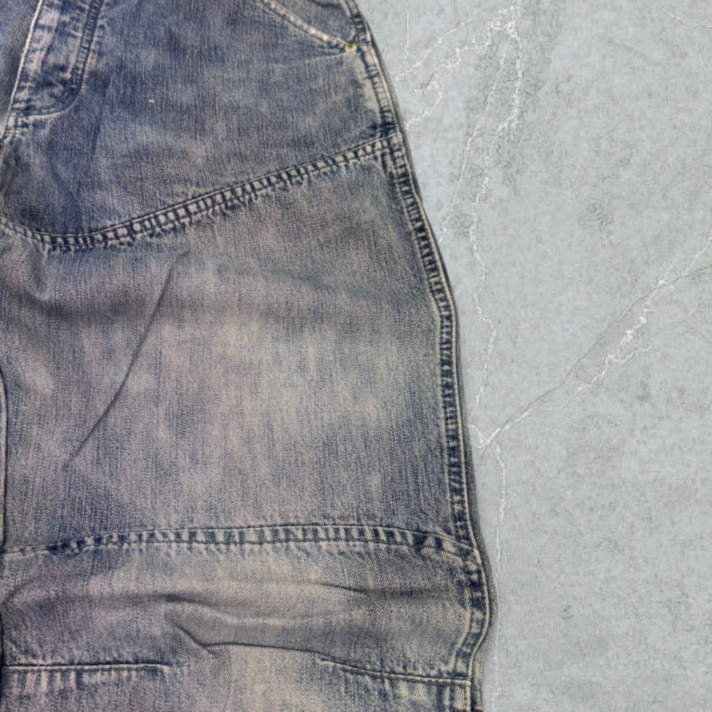 00s Jeans Baggy Hip Hop Tie Dye Vintage [47 IT]