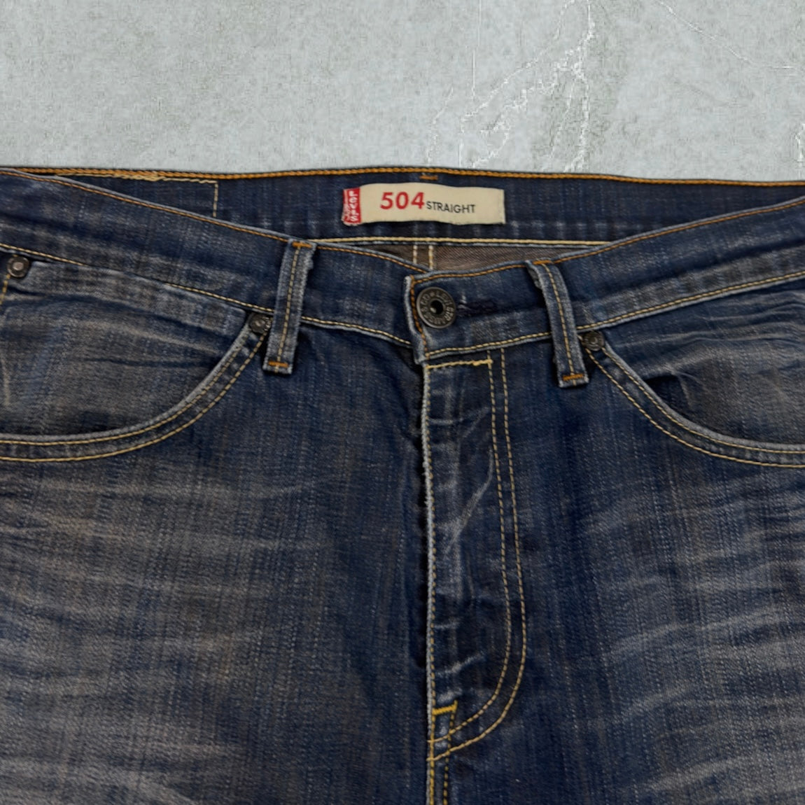 Jeans Levis 504 Patchwork Super Baggy Vintage [50 IT]