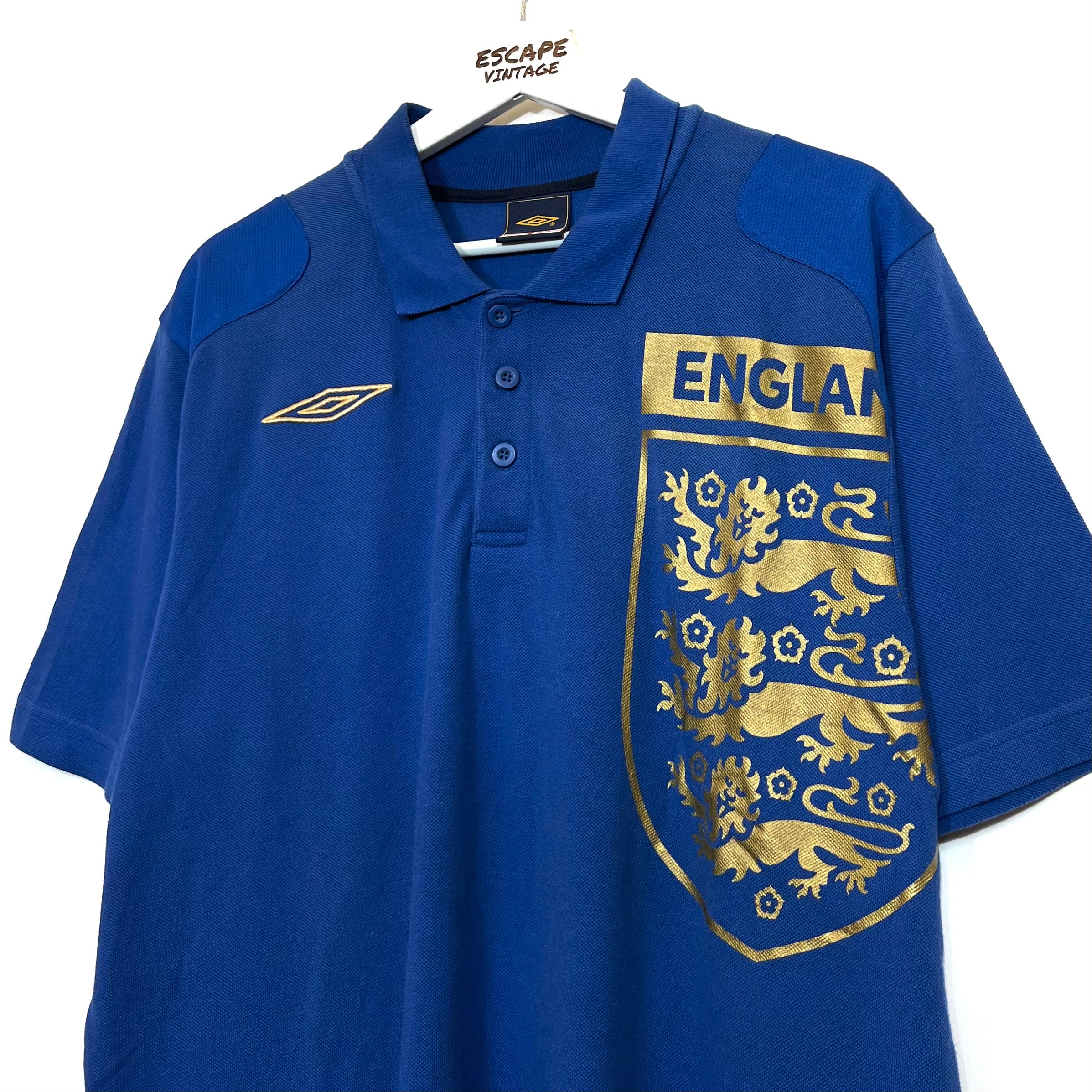 [RARA] 2002 Polo Umbro x Inghilterra Vintage [L]