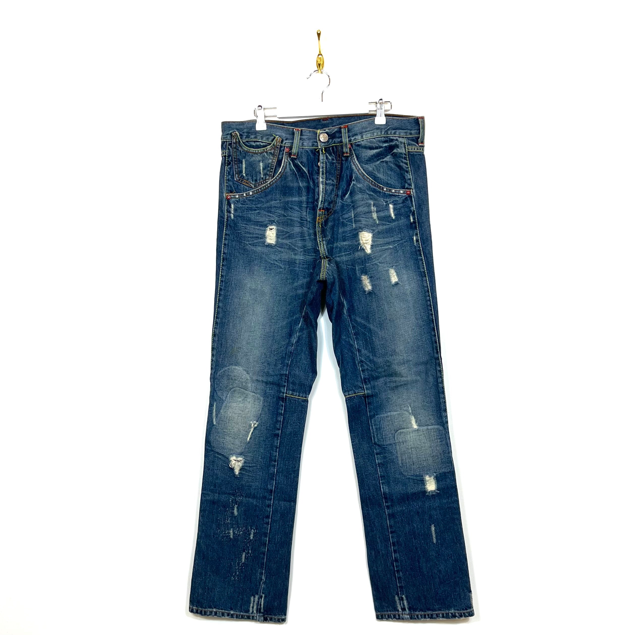 00s Jeans Western Baggy Vintage [46 IT]