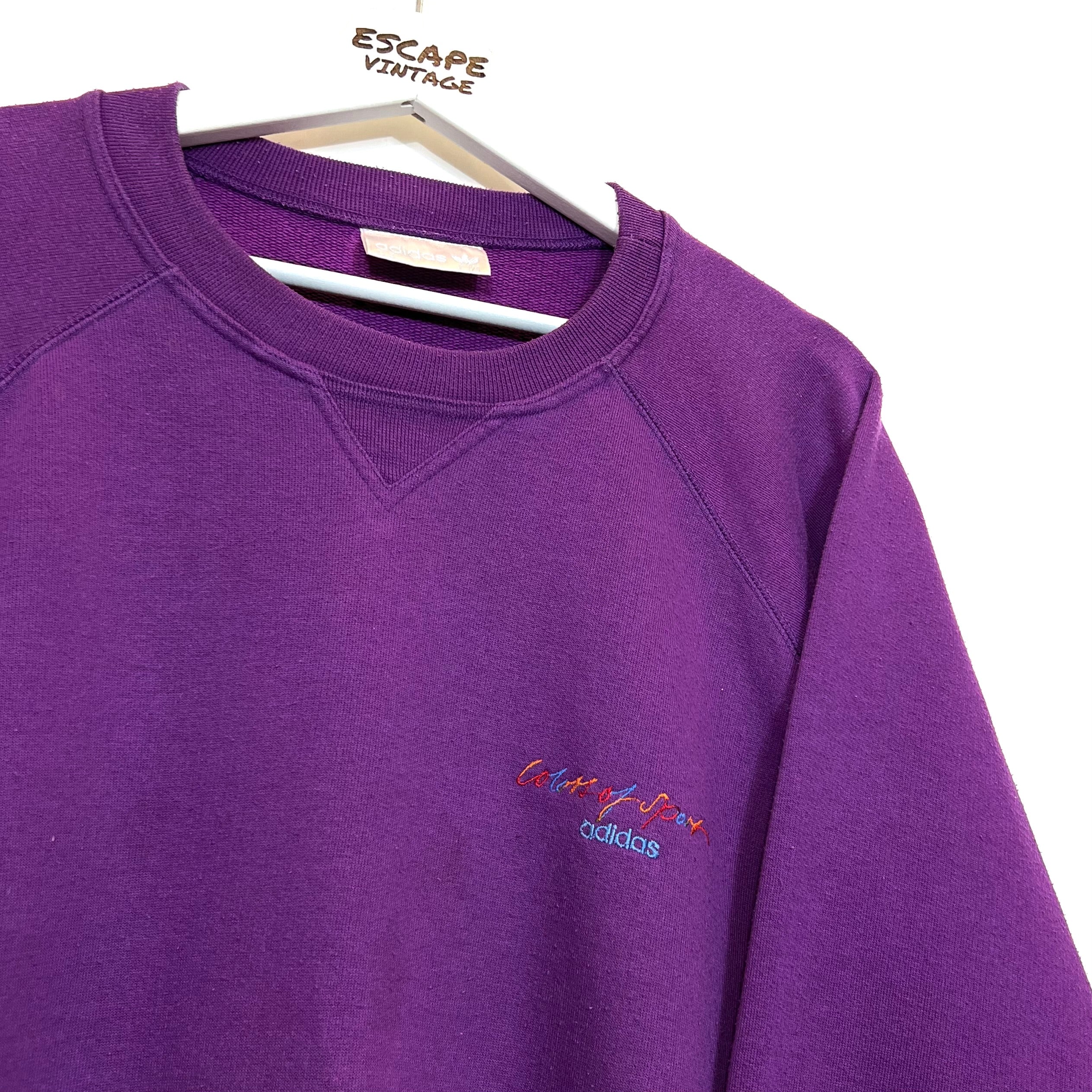 [RARA] 90s Felpa Adidas Vintage [M]