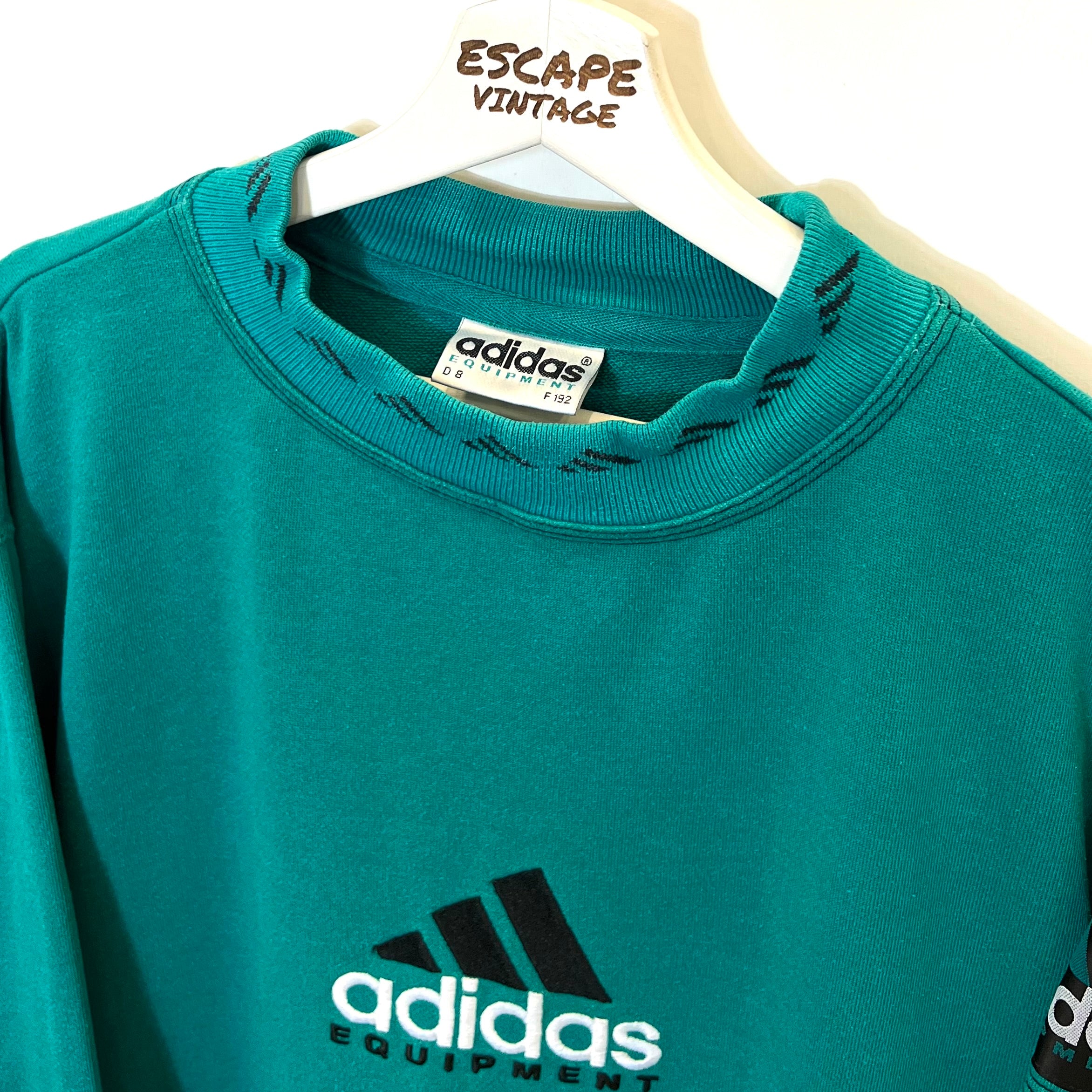 [ULTRA RARA] 90s Felpa Adidas Equipment Vintage [L]