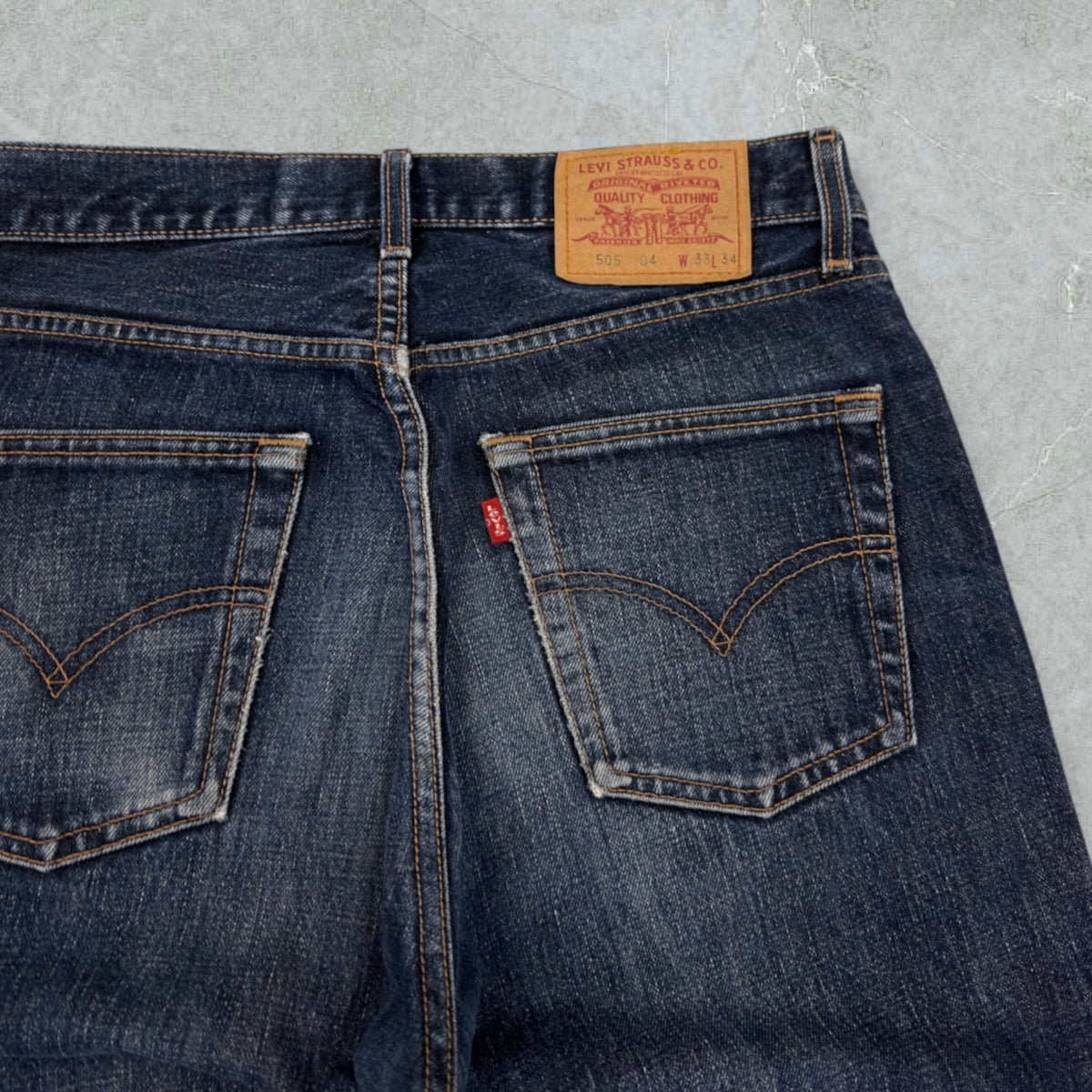 Jeans Levis 505 Con Cimosa Vintage [47 IT]