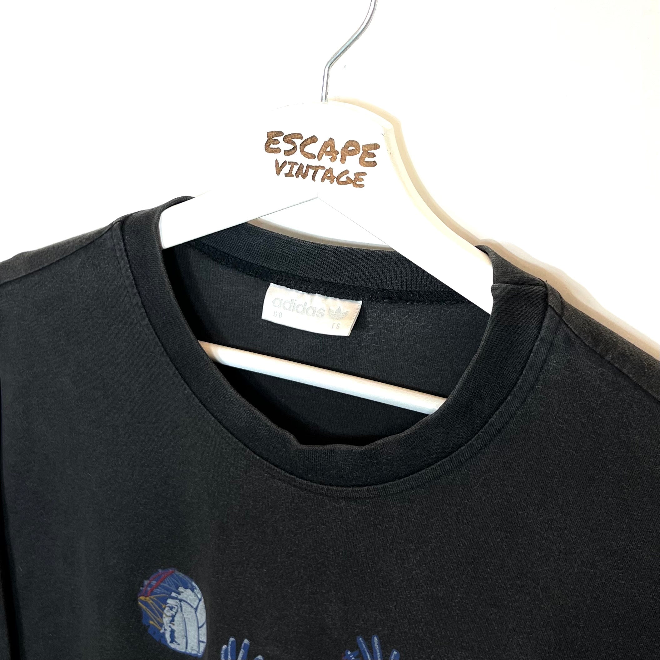 [RARA] 90s T-Shirt Adidas Grafica Vintage [L]