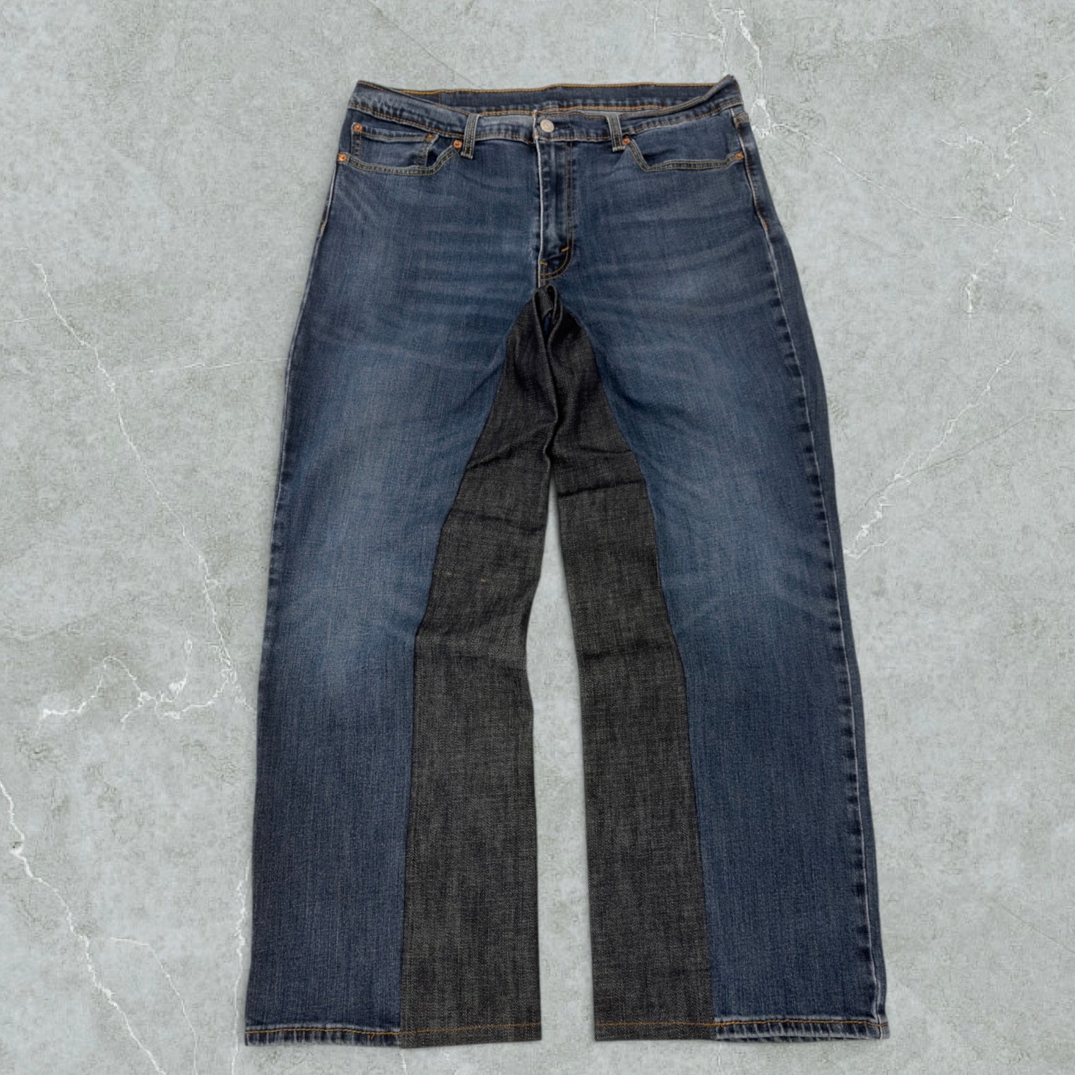 Jeans Levis Patchwork Super Baggy Vintage [52 IT]
