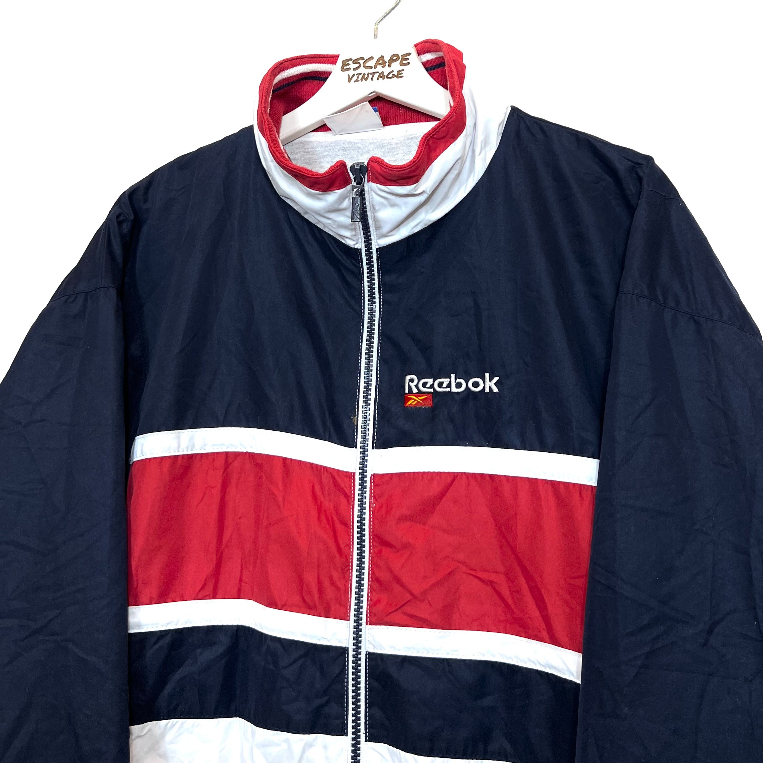 00s Giacca Reebok Antivento Vintage [XL]