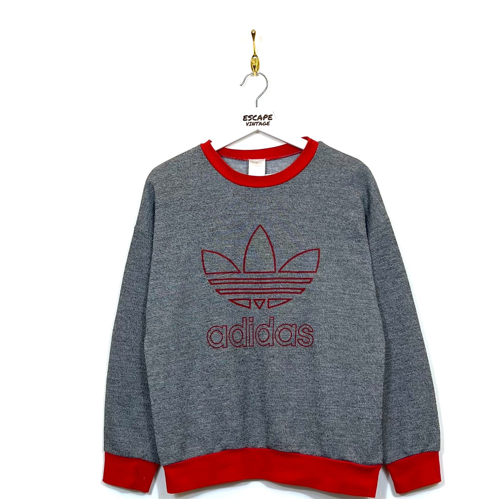 90s Felpa Adidas Vintage [M]