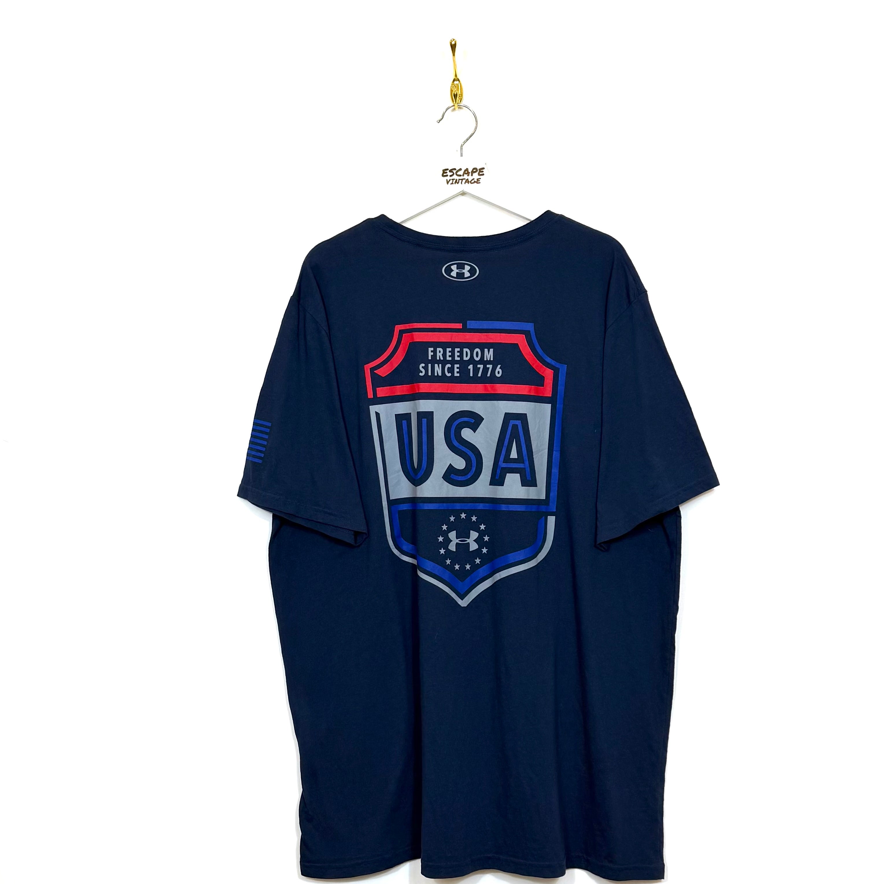 00s T-Shirt Under Armour USA Vintage [3XL]