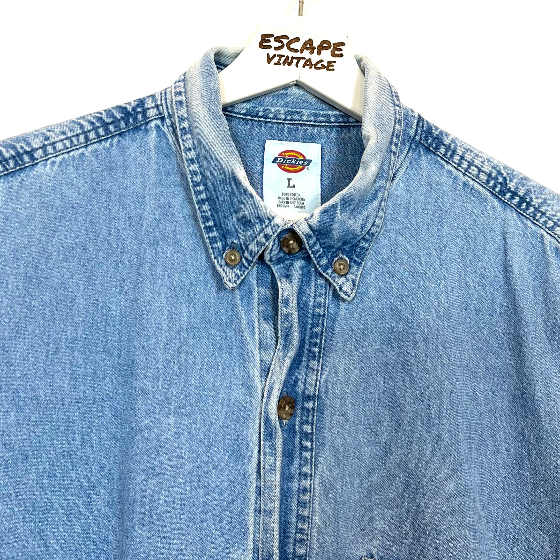 Camicia Dickies In Denim Vintage [L]