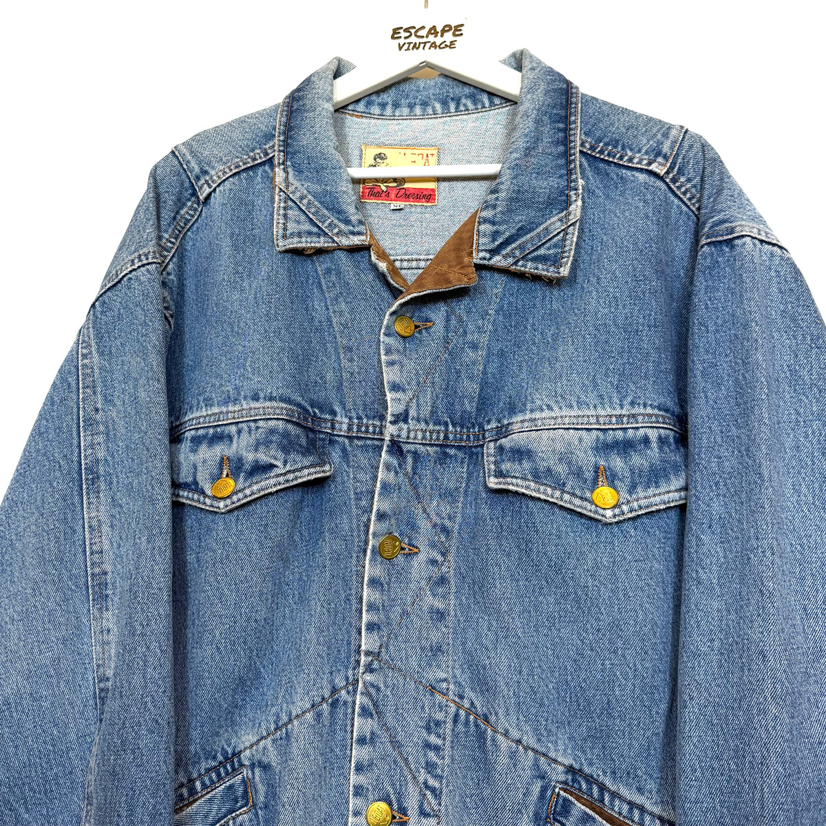 80s Giacca In Denim Vintage [XL]