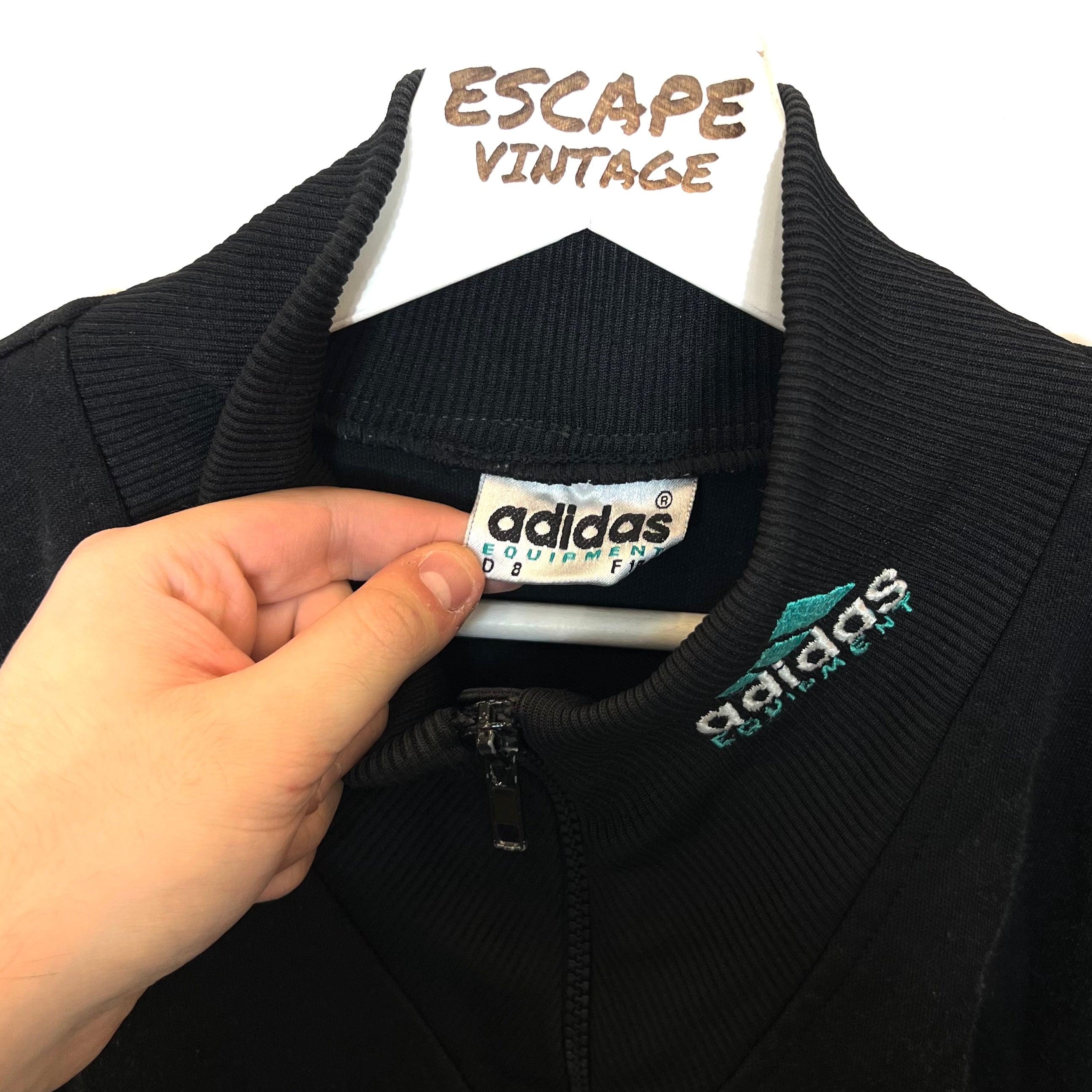 [RARA] 90s Felpa Adidas Equipment Vintage [XL]