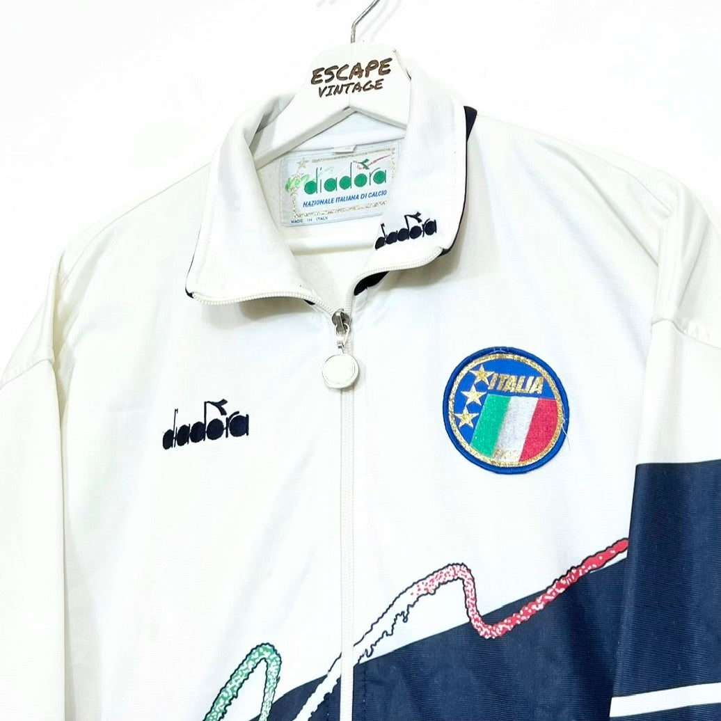 [ULTRA RARA] 1992 Felpa Diadora x Italia World Cup Vintage [L]