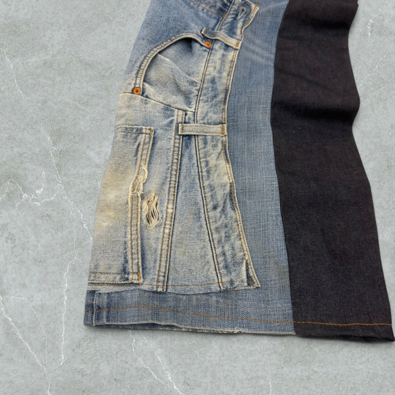 [LIMITED EDITION] Jeans Levis Patchwork Ultra Baggy Vintage [50 IT]