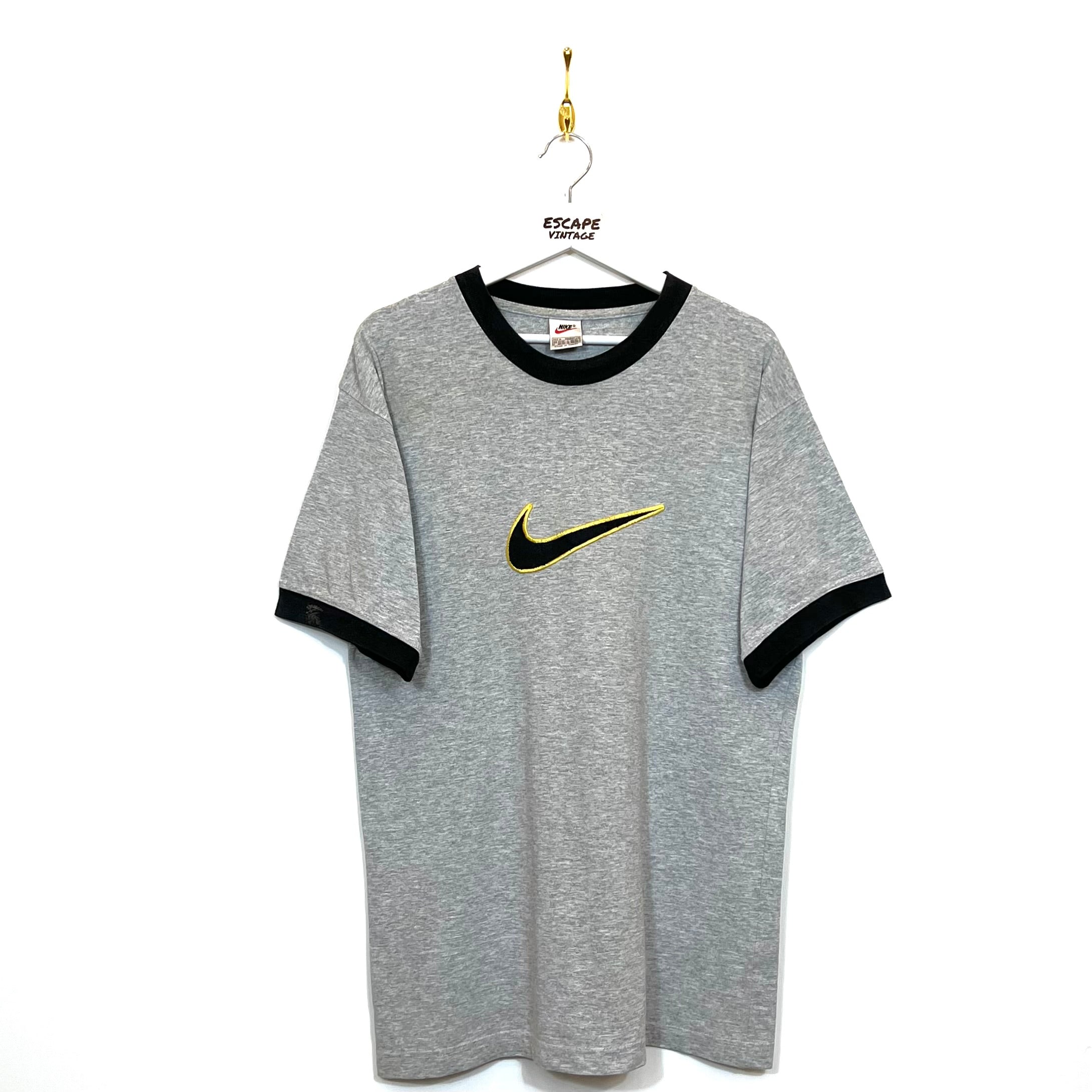 [RARA] 90s T-Shirt Nike Big Swoosh Vintage [L]