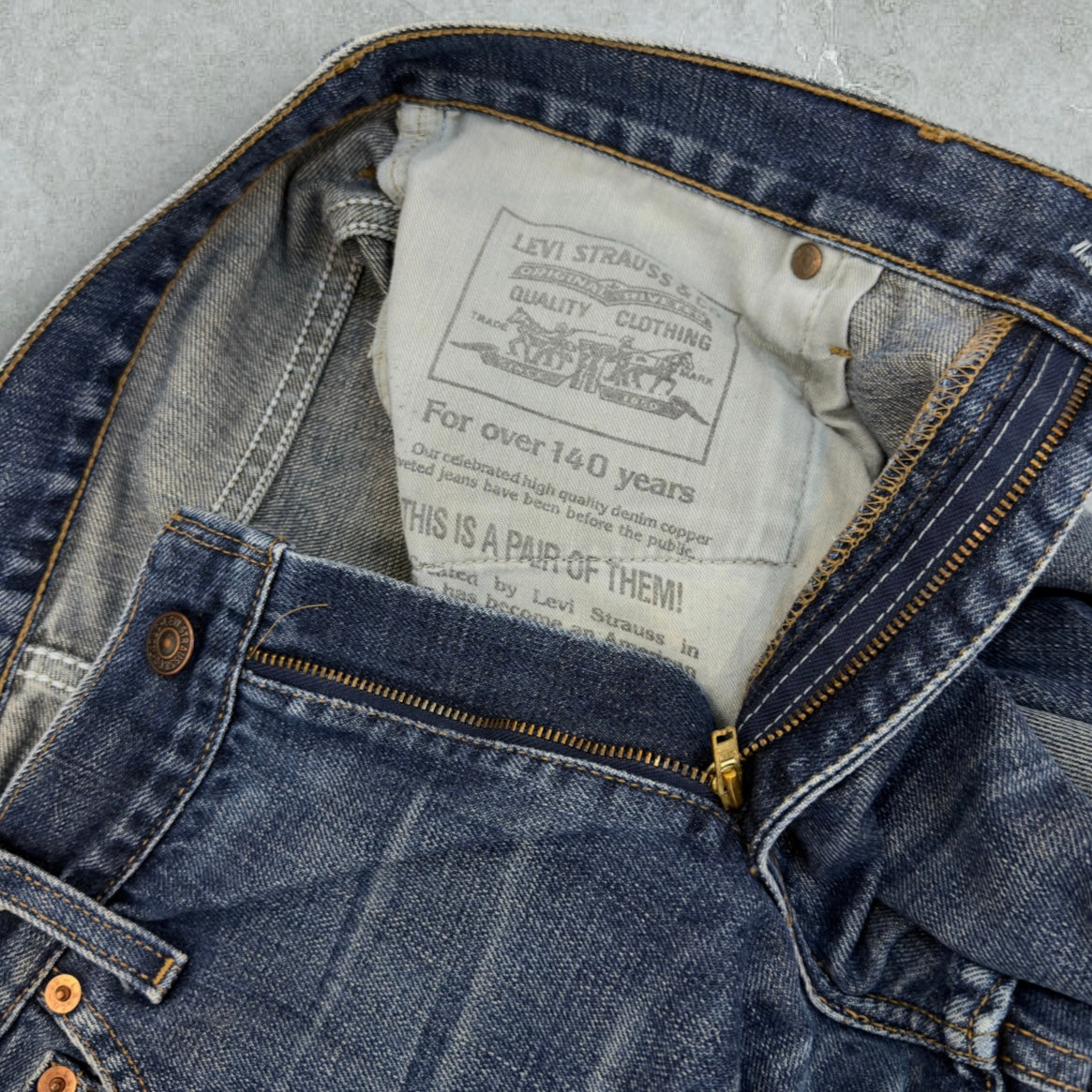 Jeans Levis 507 Bootcut Con Cimosa Vintage [46 IT]