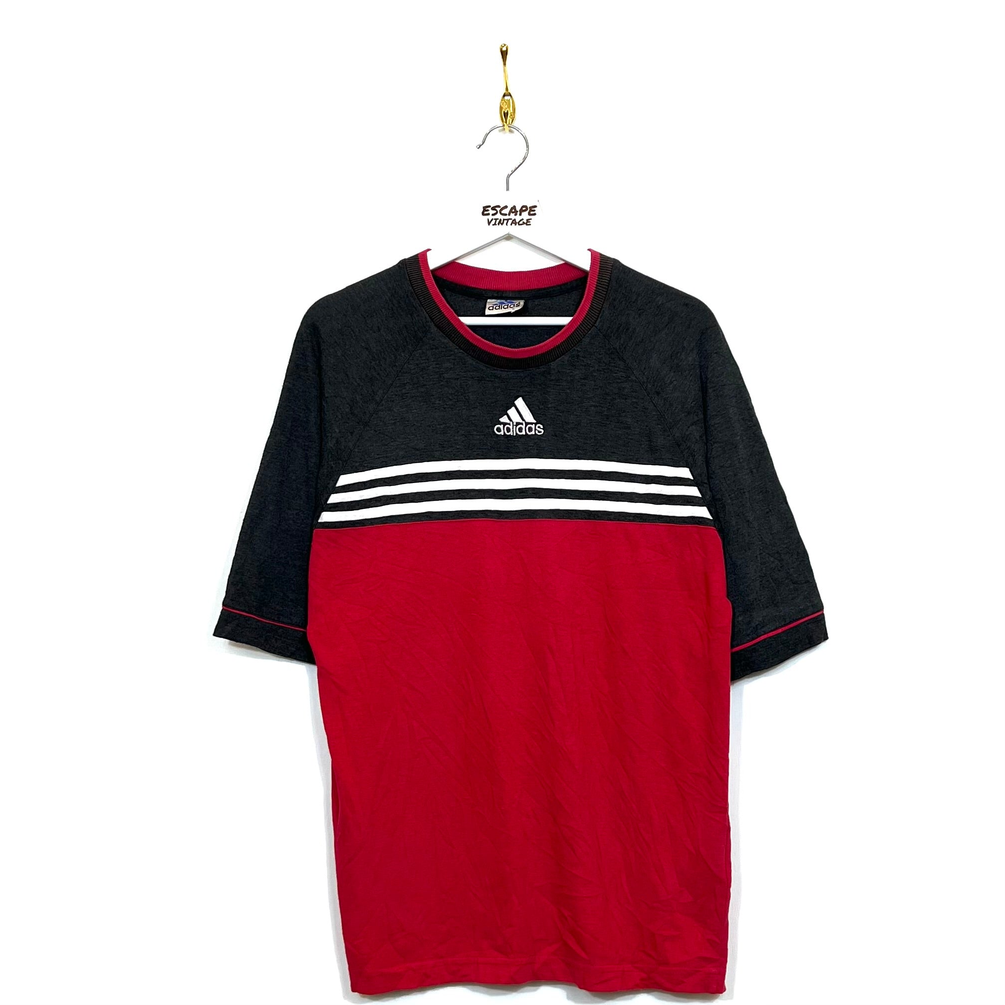90s T-Shirt Adidas Vintage [L]