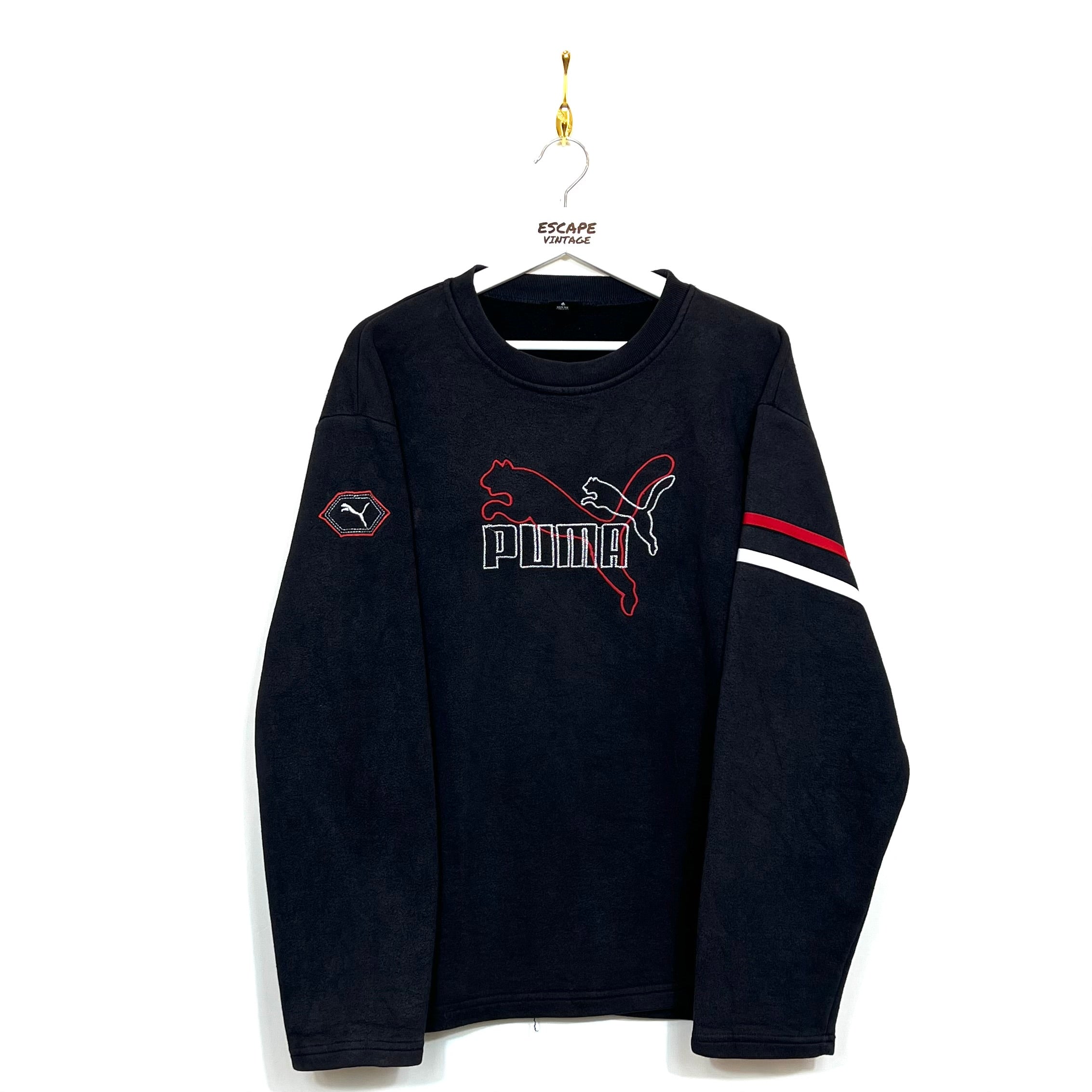 90s Felpa Puma Vintage [L]