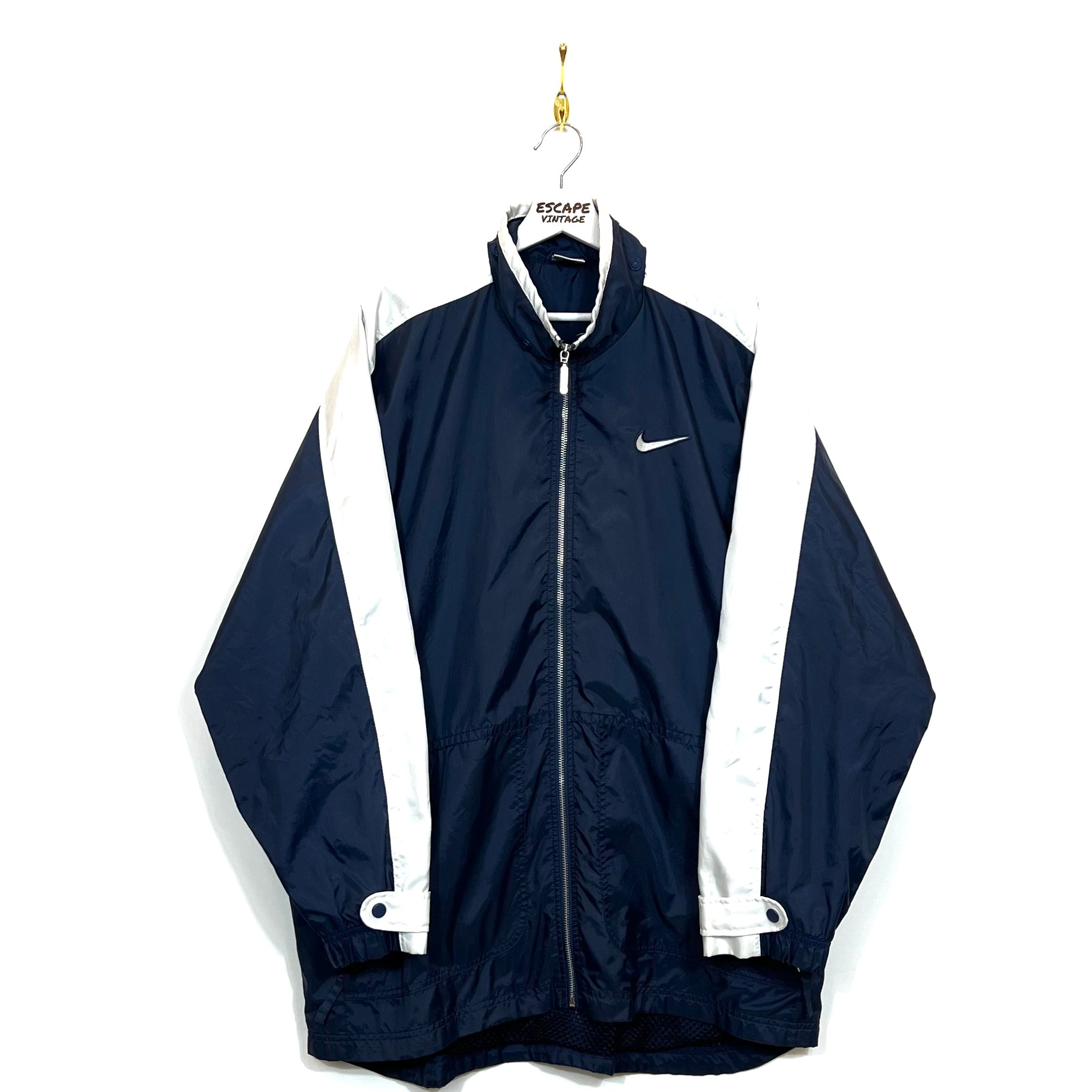 [RARA] 90s Giacca Leggera Nike Big Swoosh Vintage [XL]