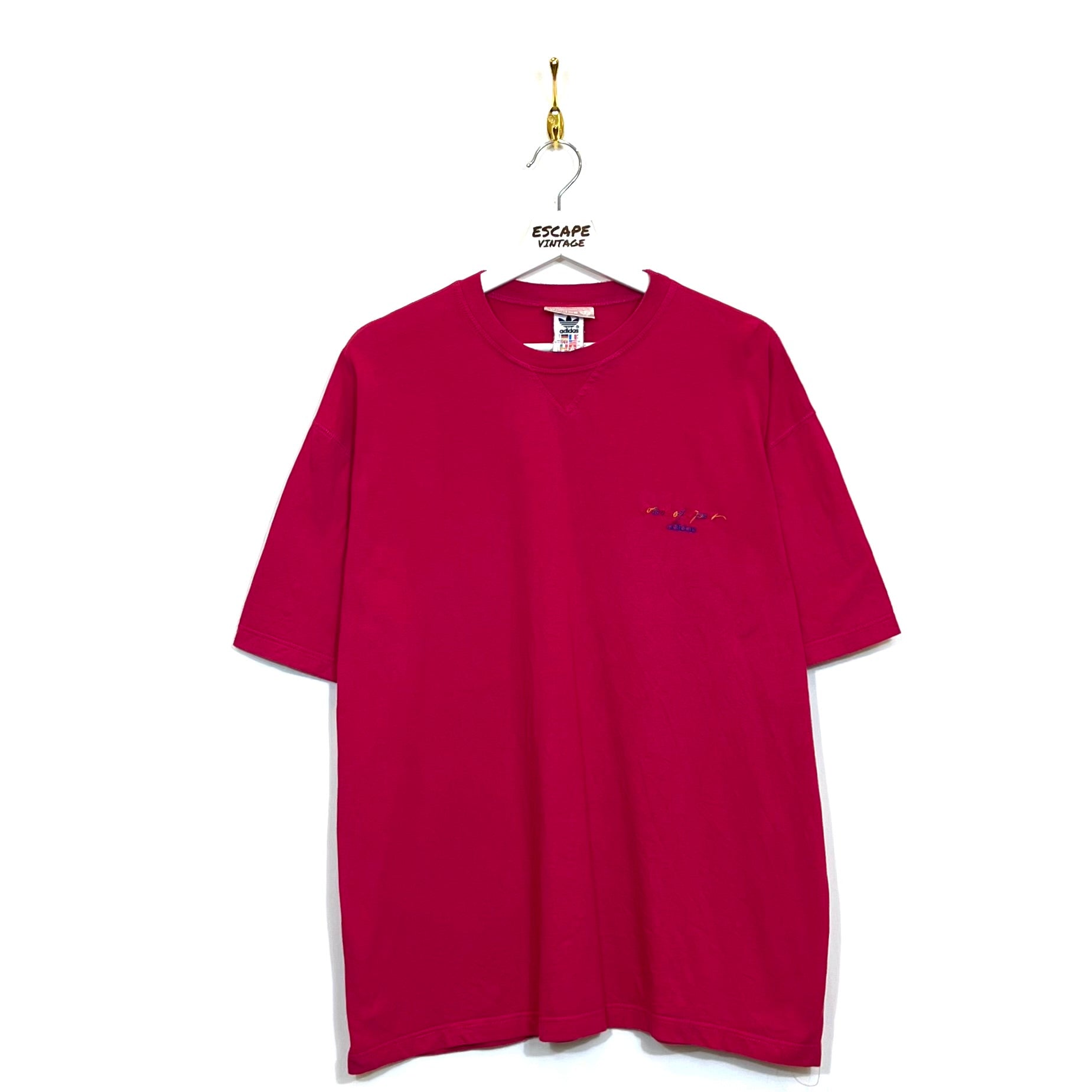 90s T-Shirt Adidas Vintage [L]