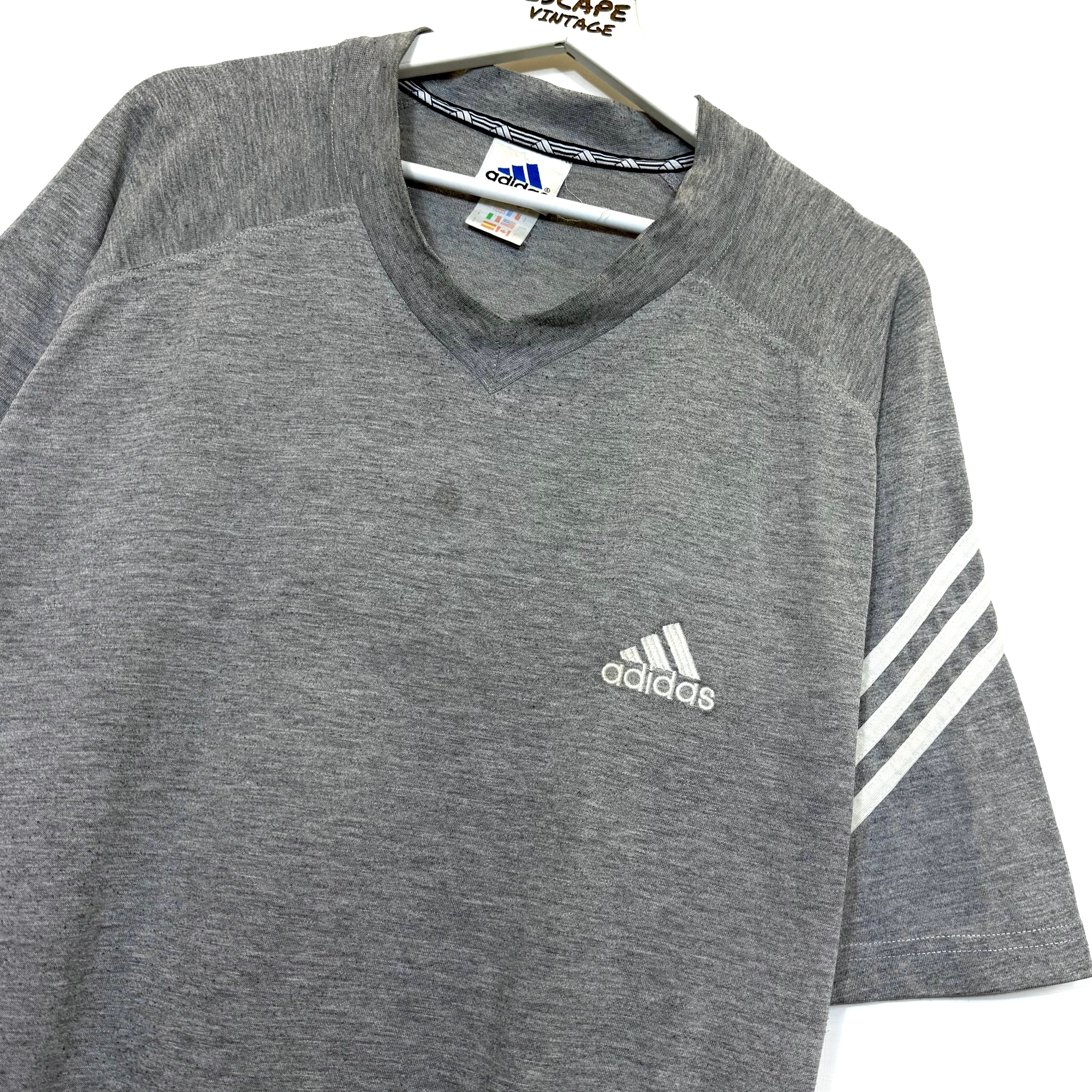90s T-Shirt Adidas Vintage [L]