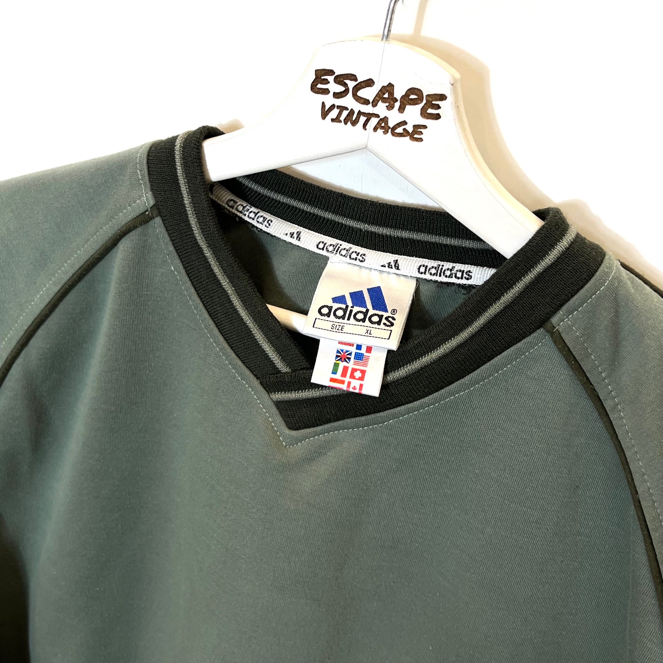90s Felpa Adidas Vintage [XL]