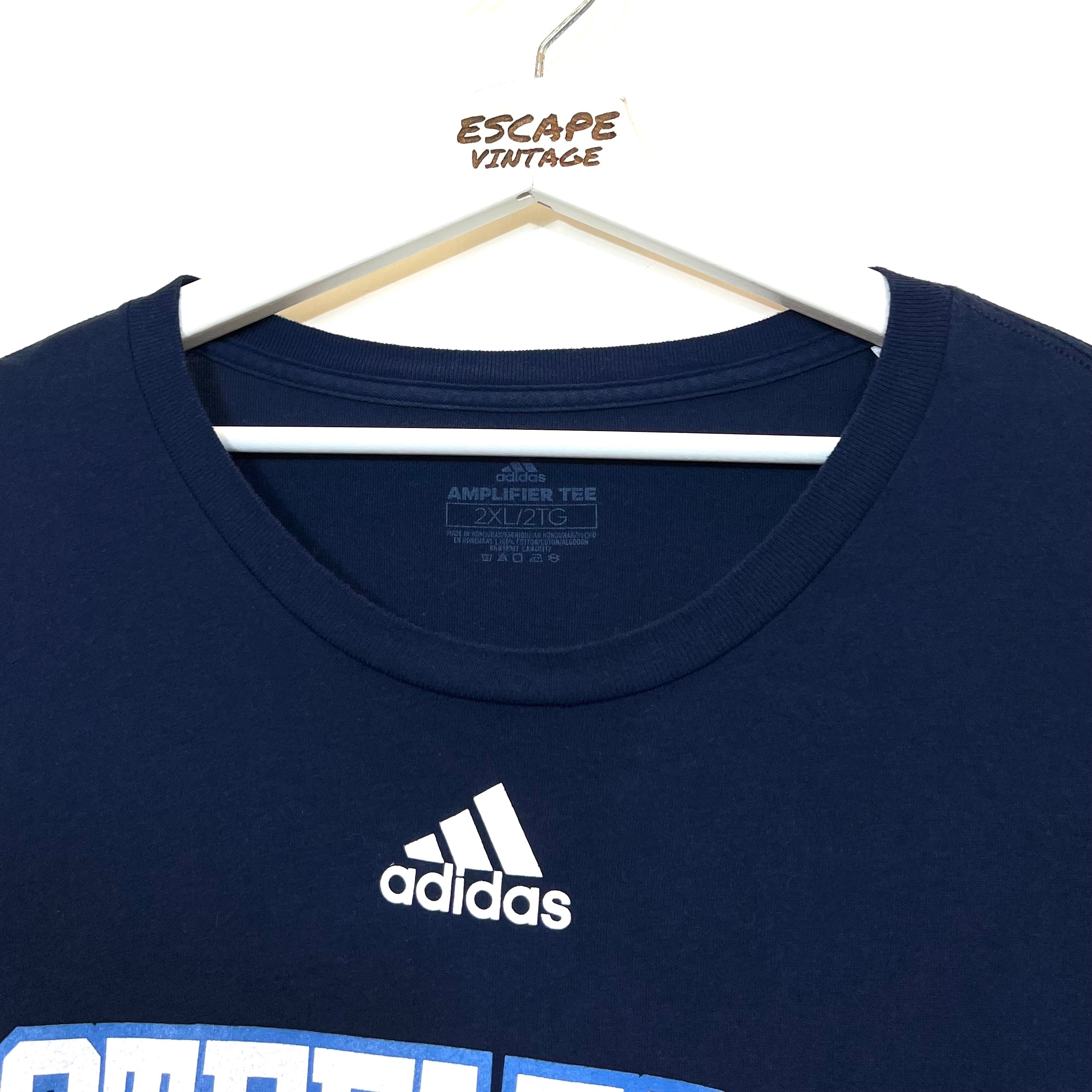 00s T-Shirt Adidas Maniche Lunghe Vintage [XXL]