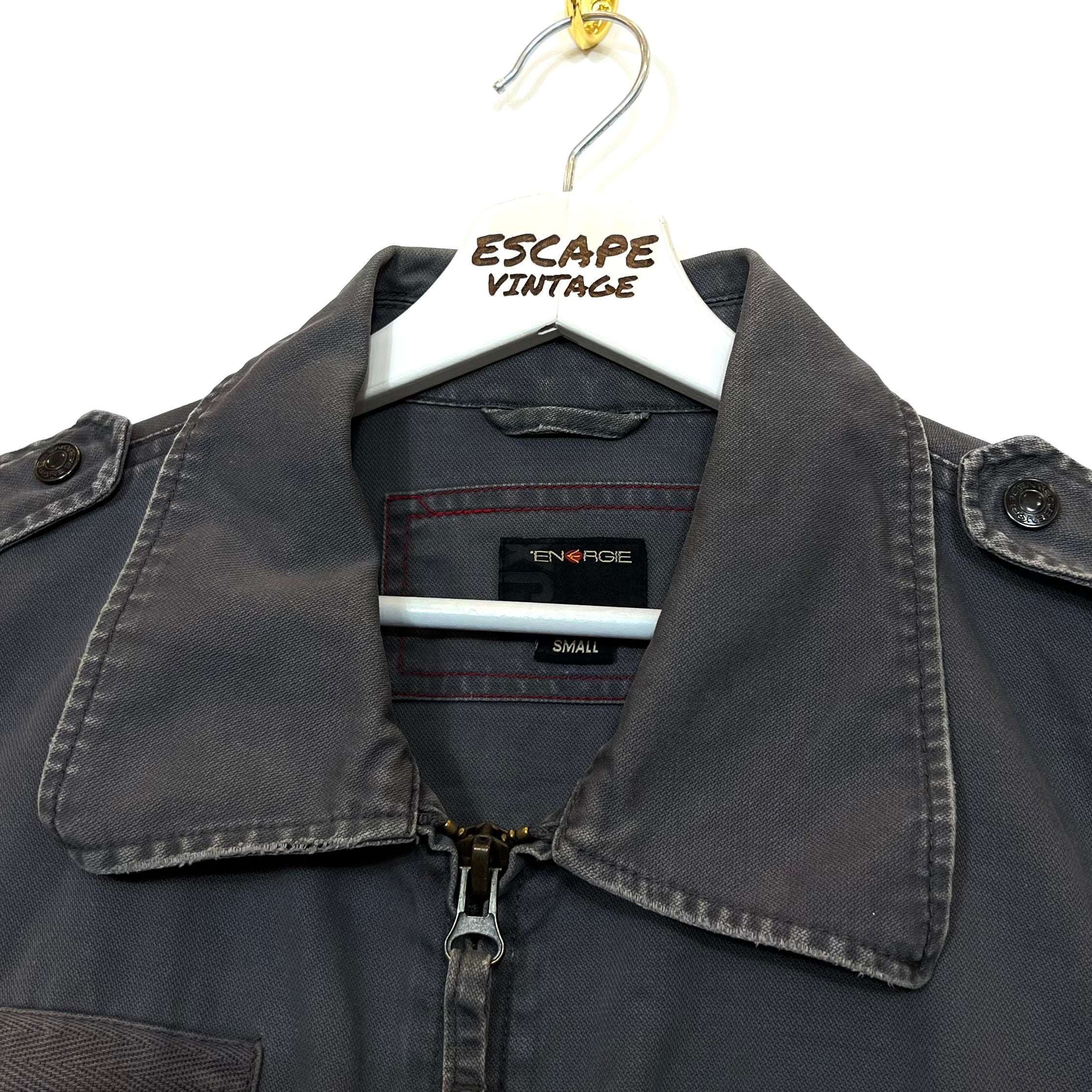 00s Giacca In Denim Energie Vintage [S]
