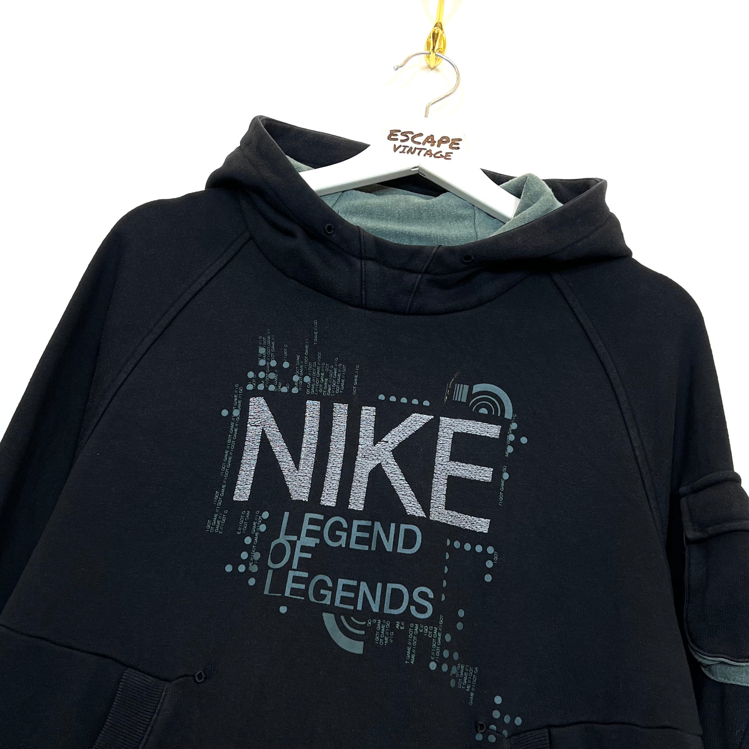 00s Felpa Nike Spellout Vintage [M]