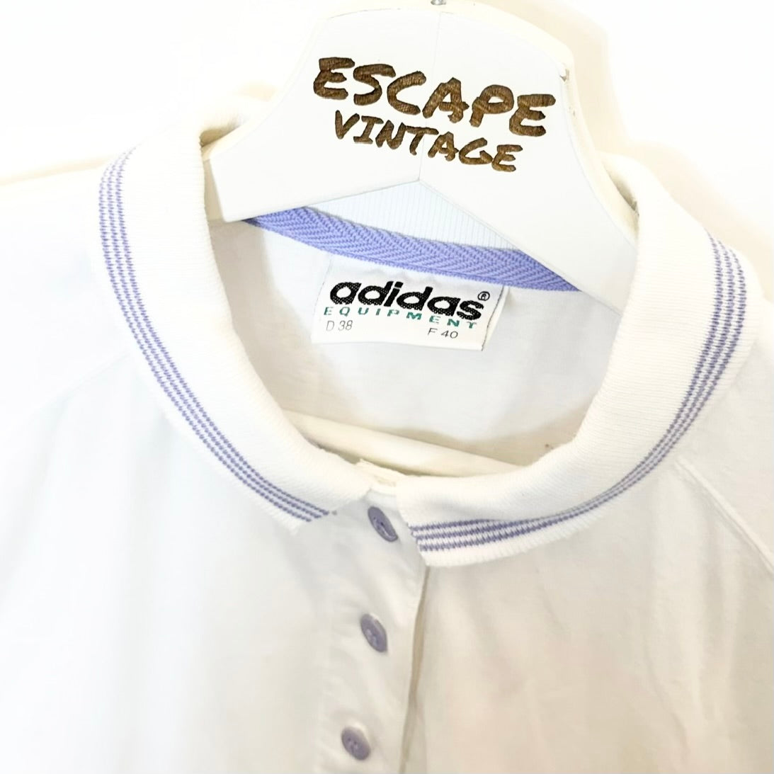 90s Polo Adidas Equipment Vintage [S]