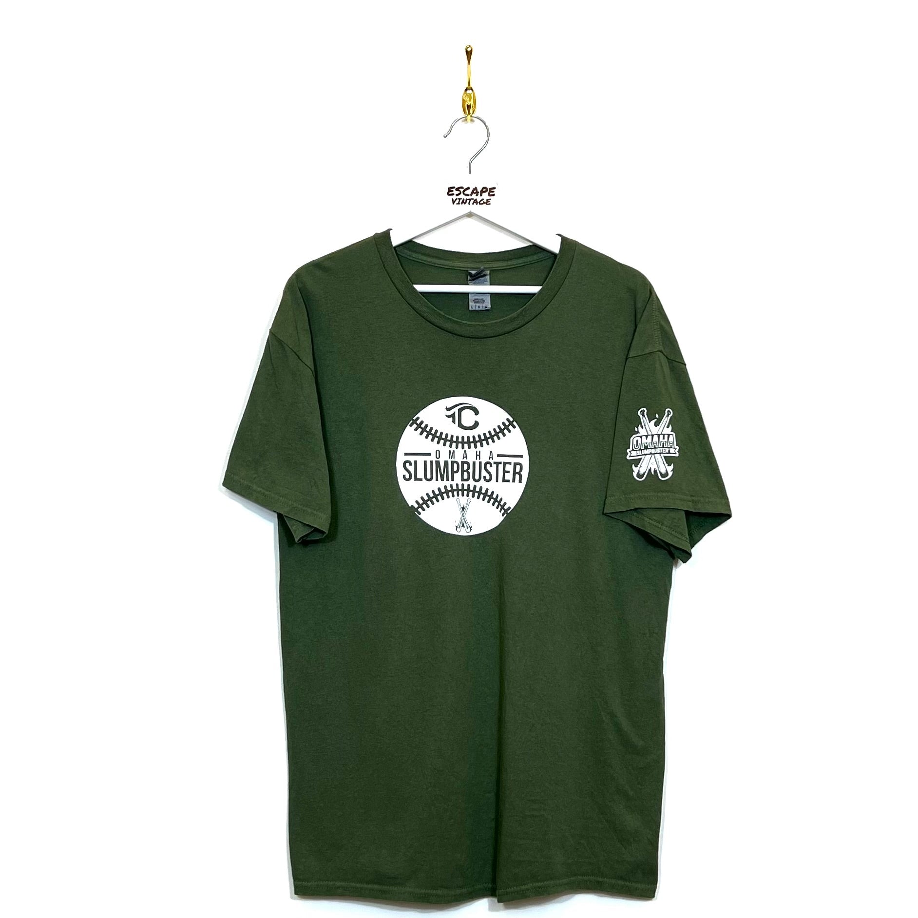 T-Shirt Gildan Baseball Vintage [L]