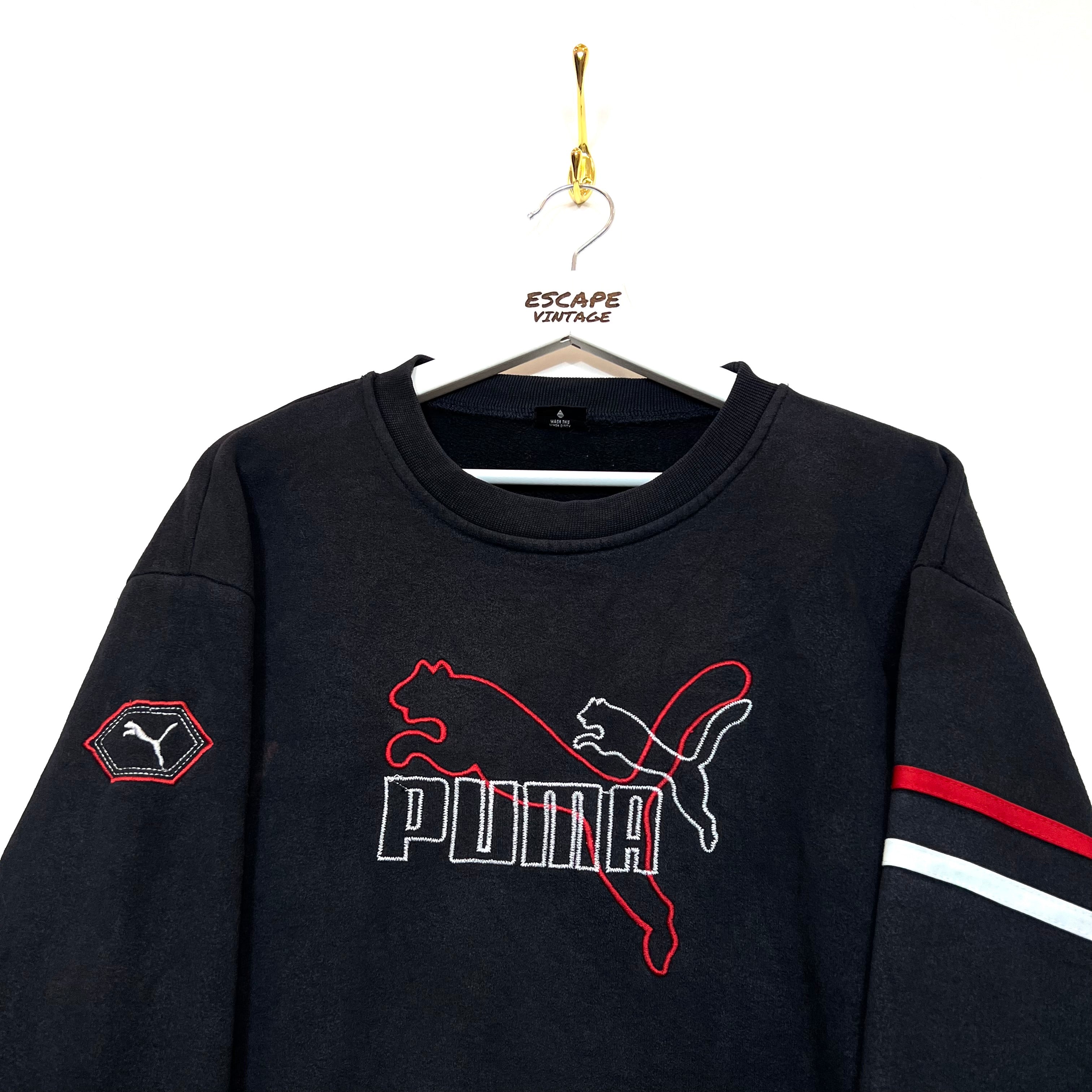 90s Felpa Puma Vintage [L]