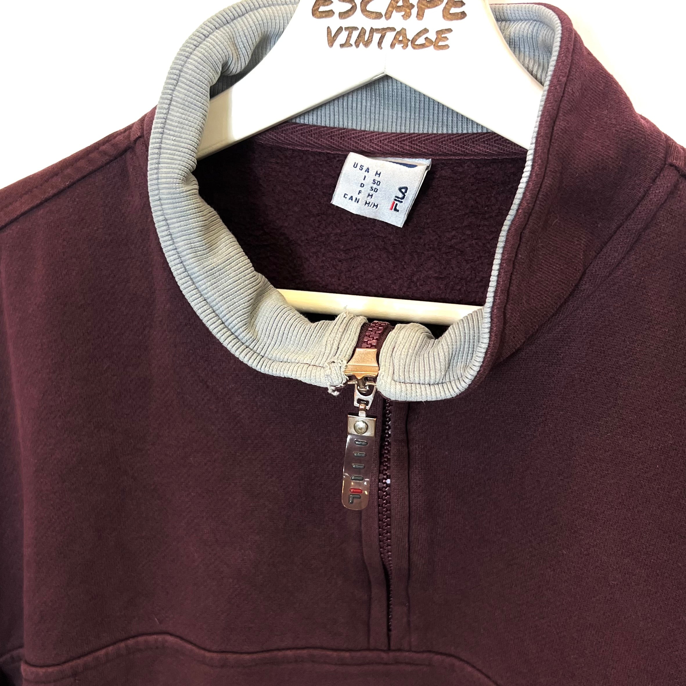 90s Felpa Fila Vintage [L]