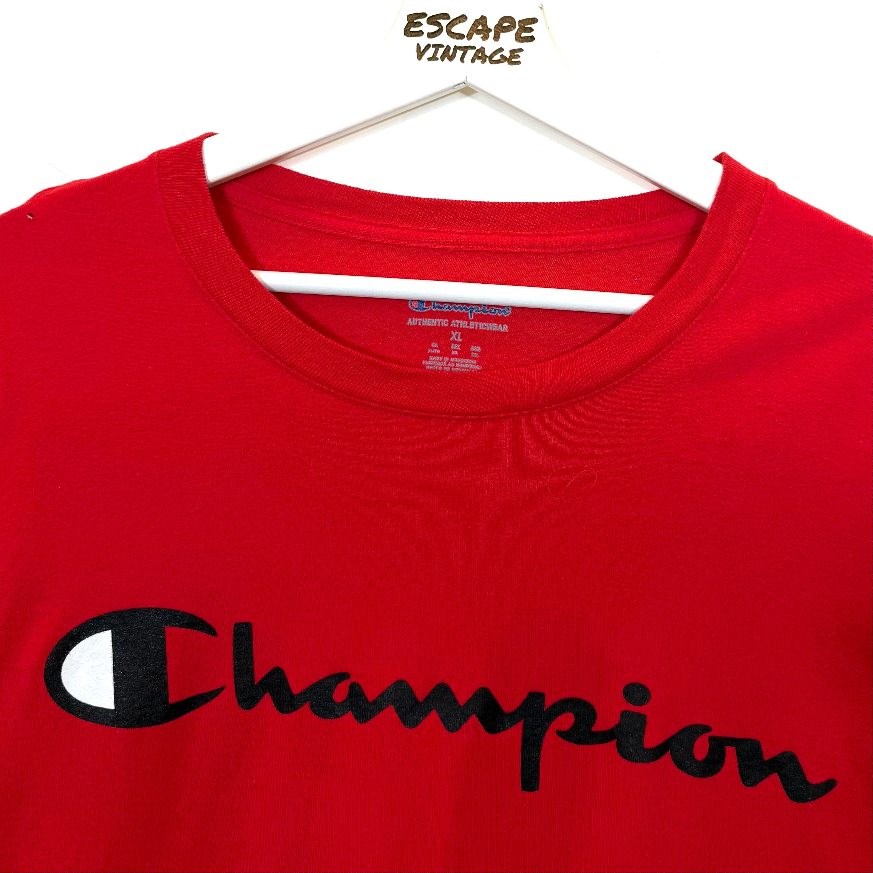 T-Shirt Champion Maniche Lunghe Vintage [XL]