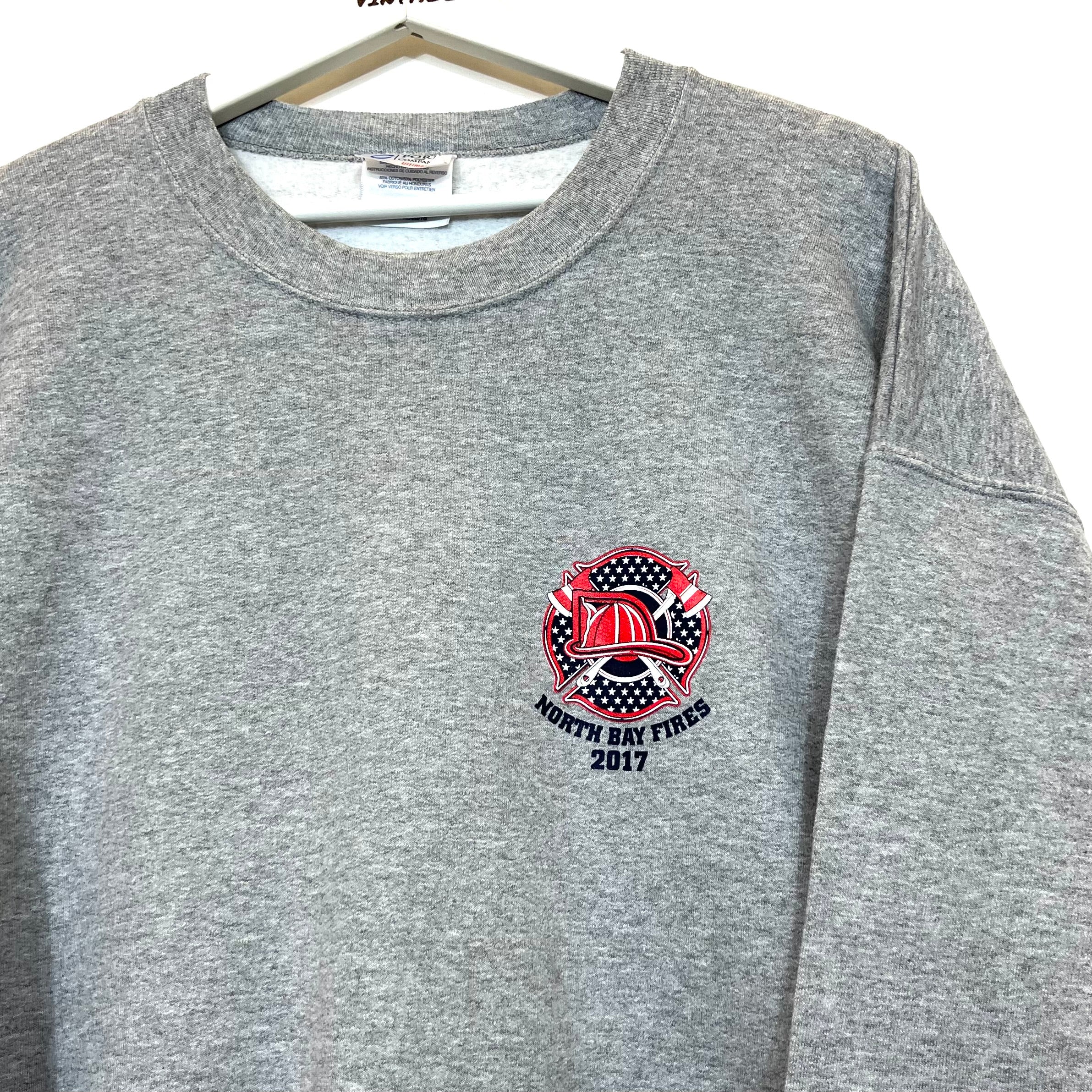 00s Felpa Grafica USA Vintage [XL]