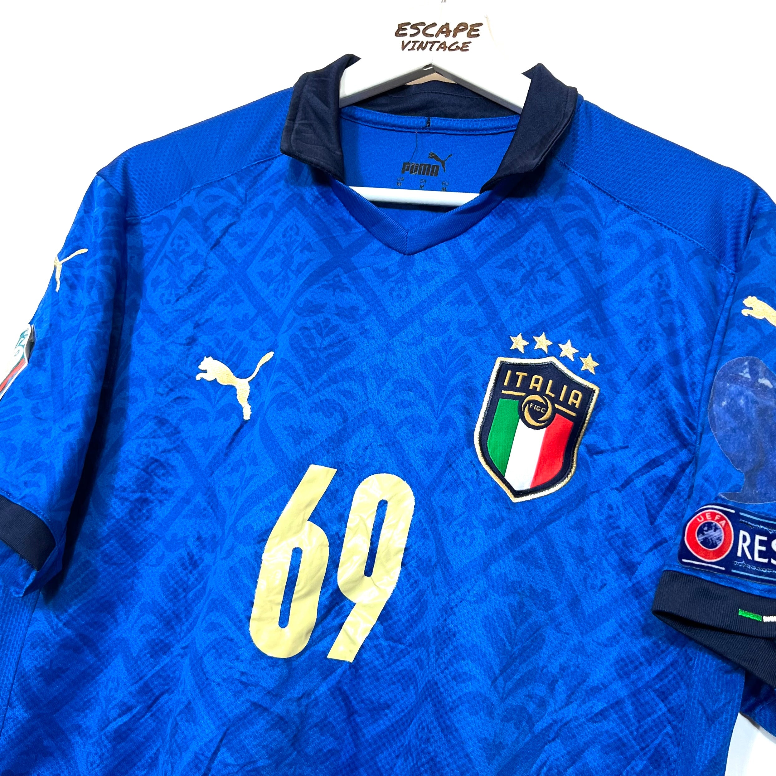 T-Shirt Calcio Puma x Italia 2020 Vintage [M]