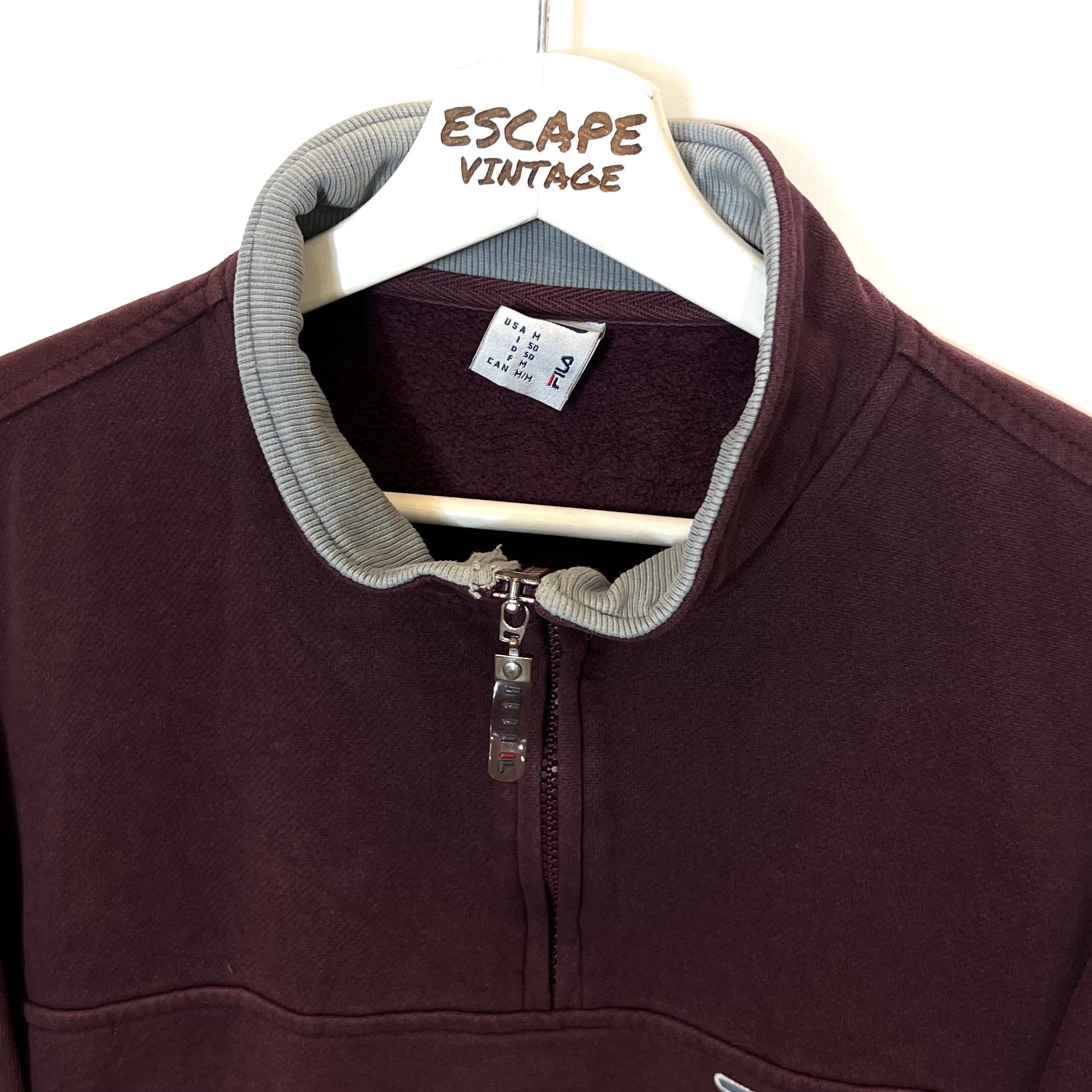 90s Felpa Fila Vintage [L]