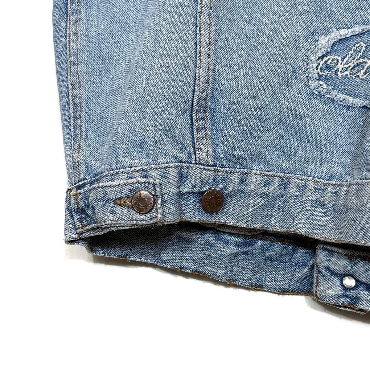 Y2K Gilet In Denim Hip Hop Vintage [M]